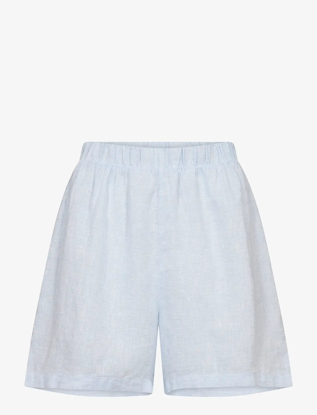 Bruun & Stengade - BS Anemone Shorts - linneshorts - sky - 1