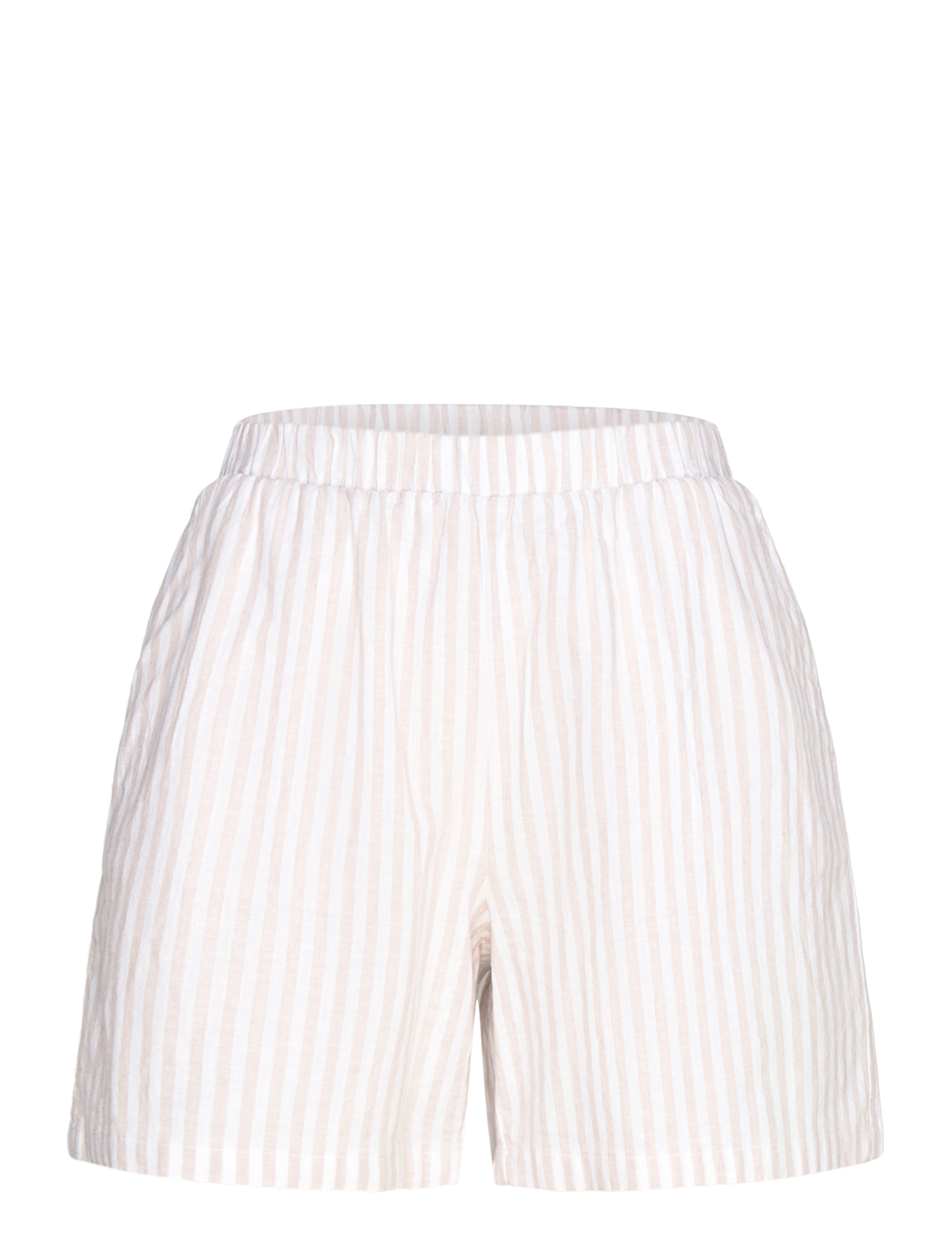 Bruun & Stengade - BS Anemone Shorts - hörstuttbuxur - sand/white - 1
