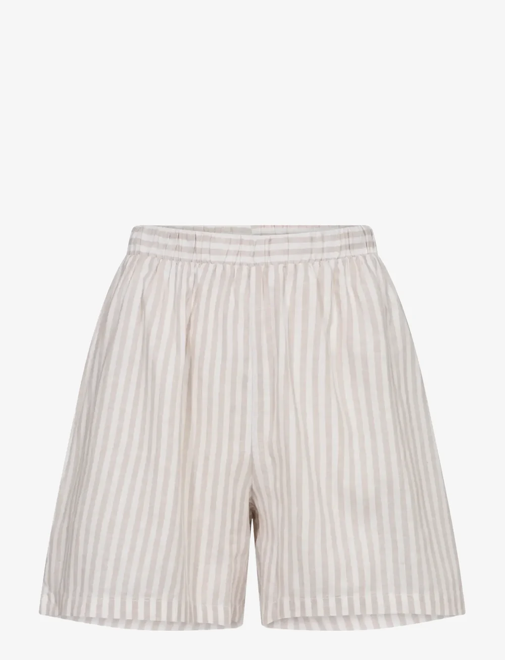 Bruun & Stengade - BS Anemone Shorts - leinen-shorts - sand/white - 2