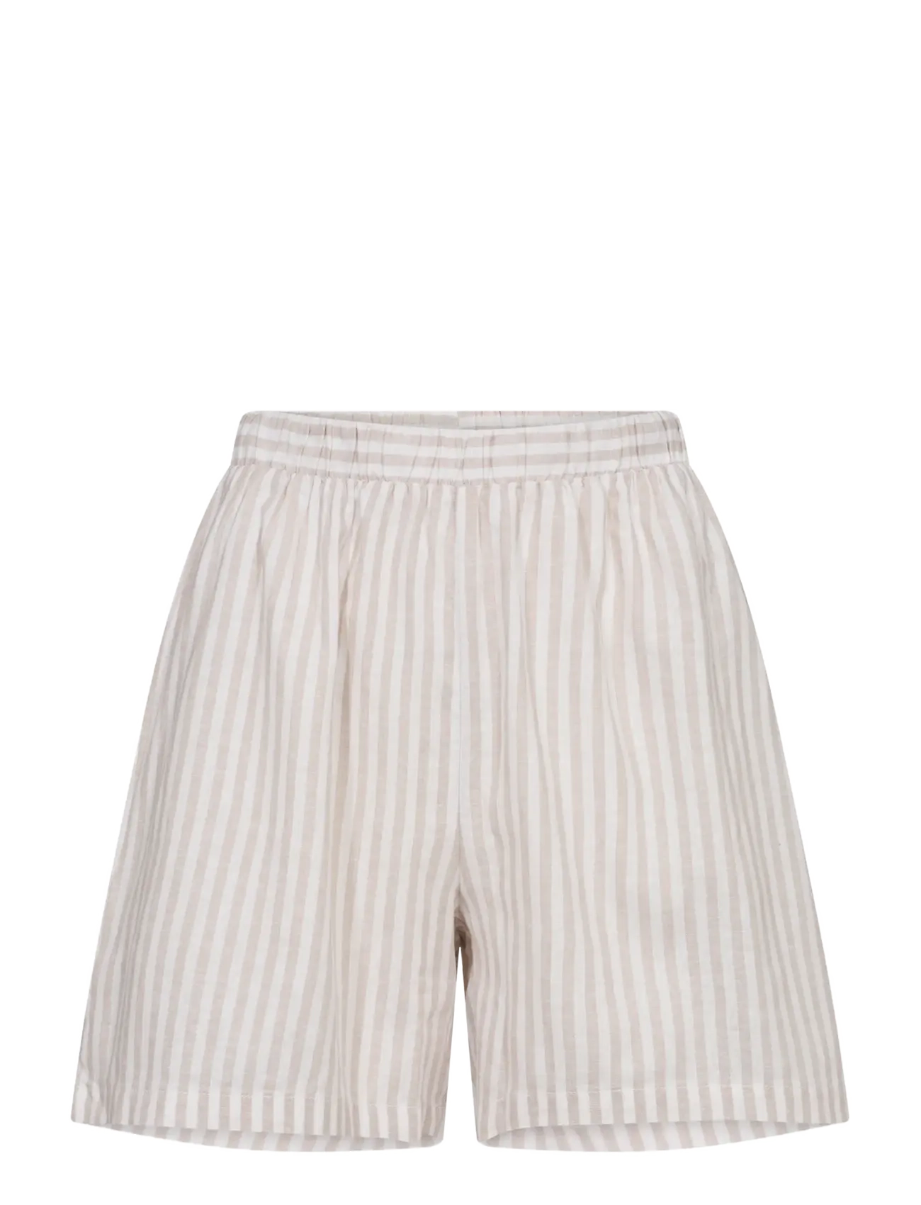 Bruun & Stengade - BS Anemone Shorts - casual shorts - sand/white - 2