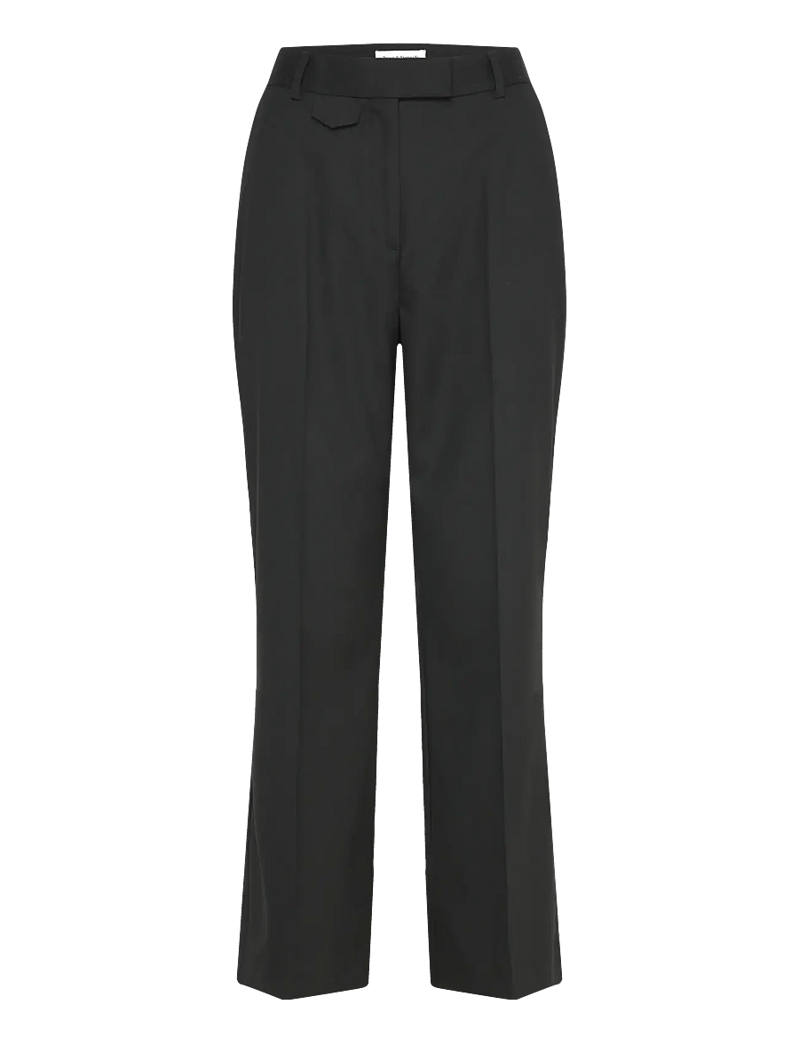 Bruun & Stengade - BS Cassandra Pants - anzugshosen - black - 1