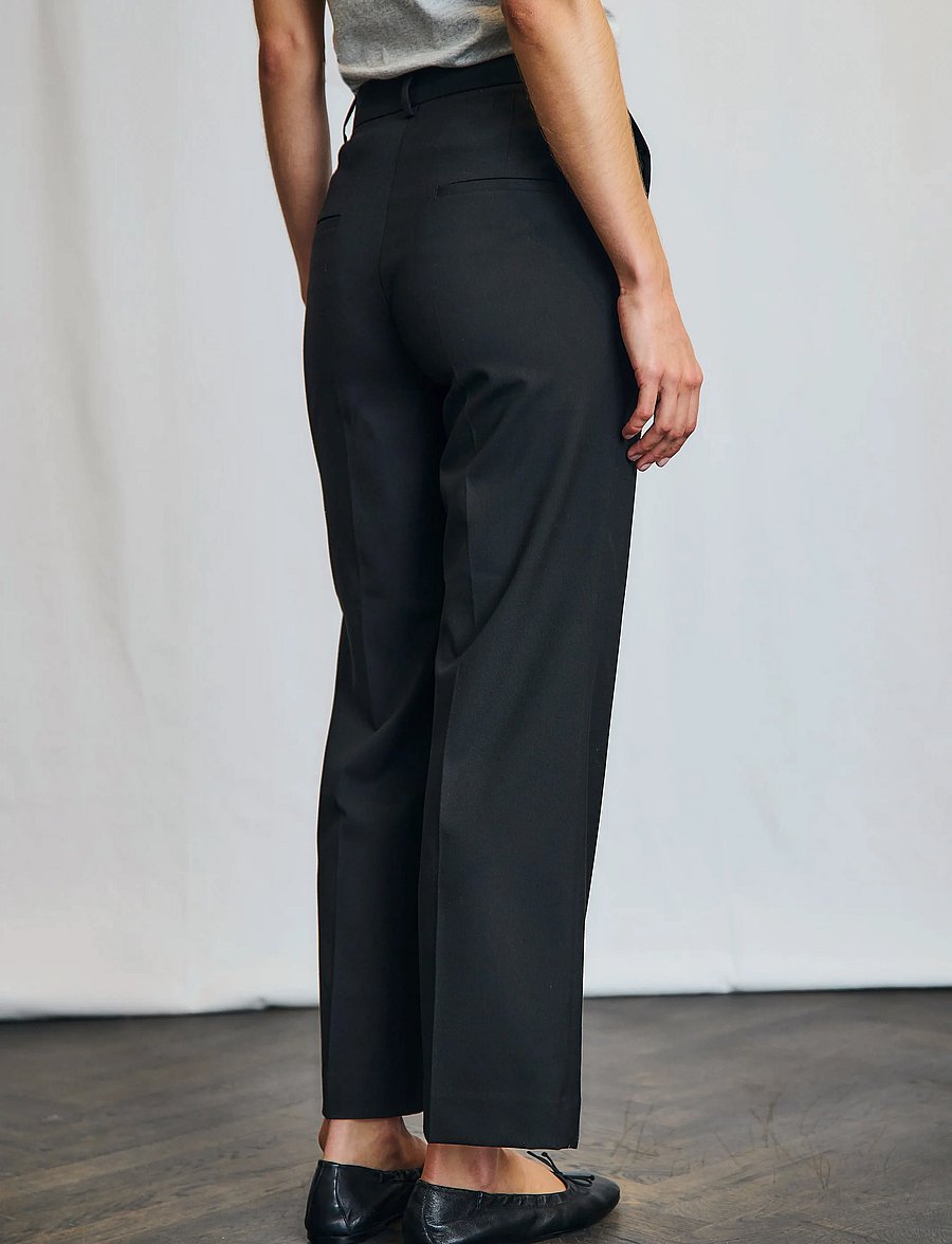 Bruun & Stengade - BS Cassandra Pants - anzugshosen - black - 4