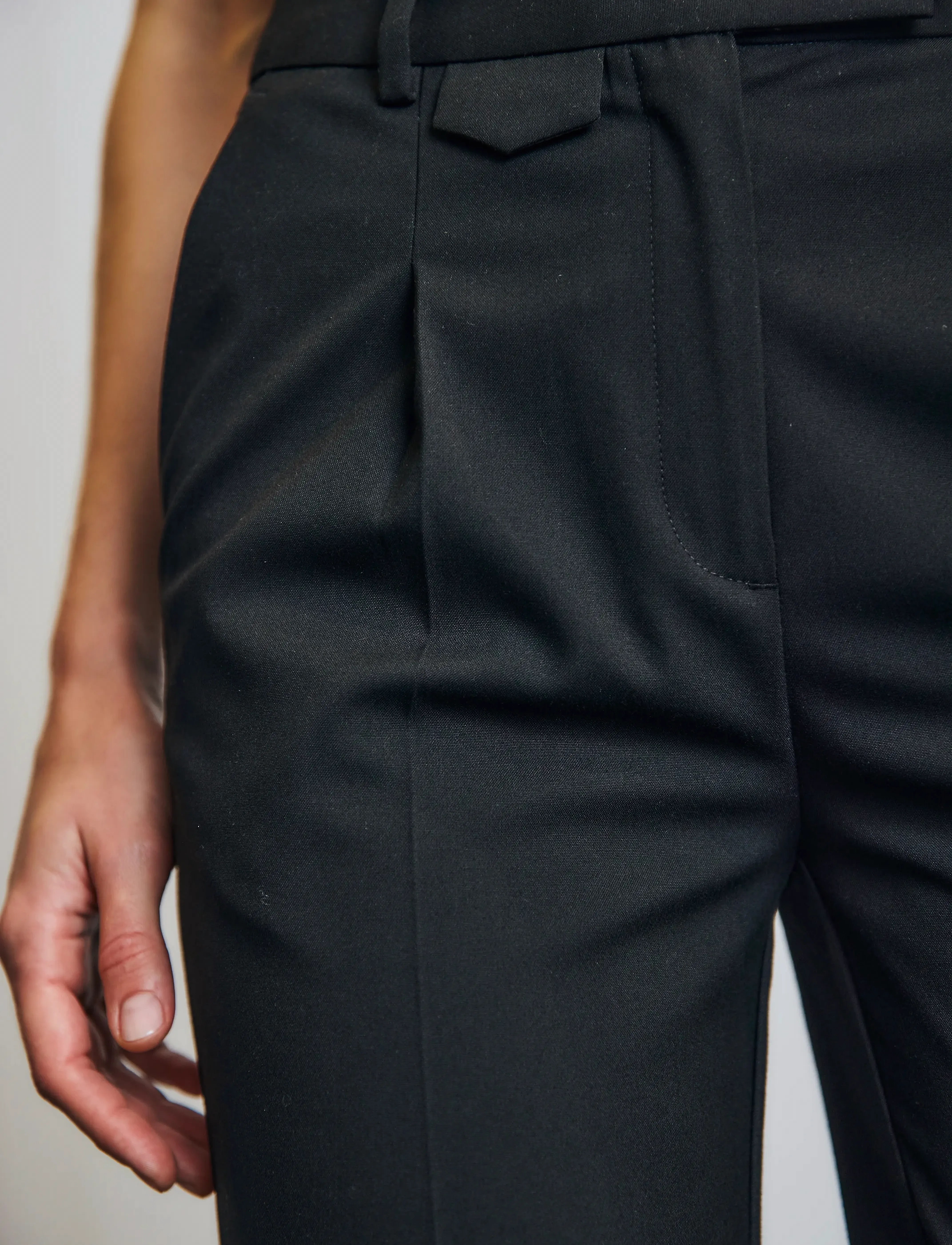 Bruun & Stengade - BS Cassandra Pants - festmode zu outlet-preisen - black - 5