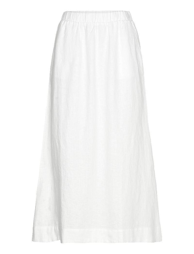 Bruun & Stengade - BS Eris Skirt - maxi röcke - white - 1