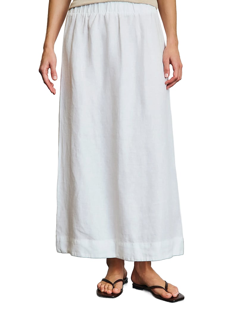 Bruun & Stengade - BS Eris Skirt - maxi röcke - white - 5