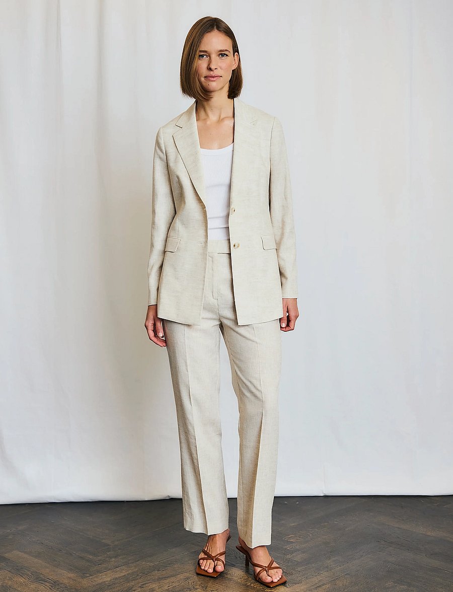Bruun & Stengade - BS Irene Slim Fit Blazer - beige - 0