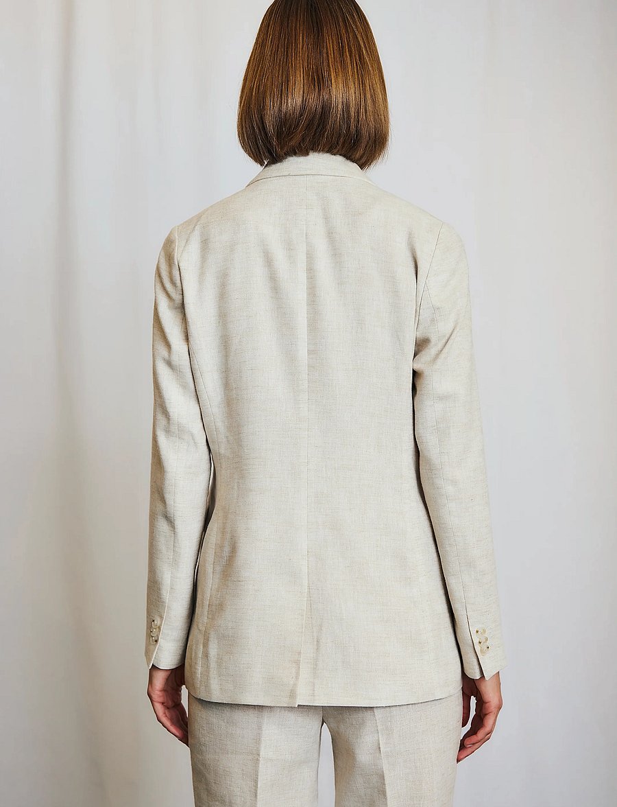 Bruun & Stengade - BS Irene Slim Fit Blazer - beige - 4