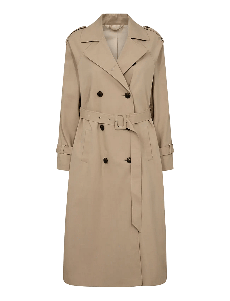 Bruun & Stengade - BS Benenike Coat - vihmamantlid - beige - 1
