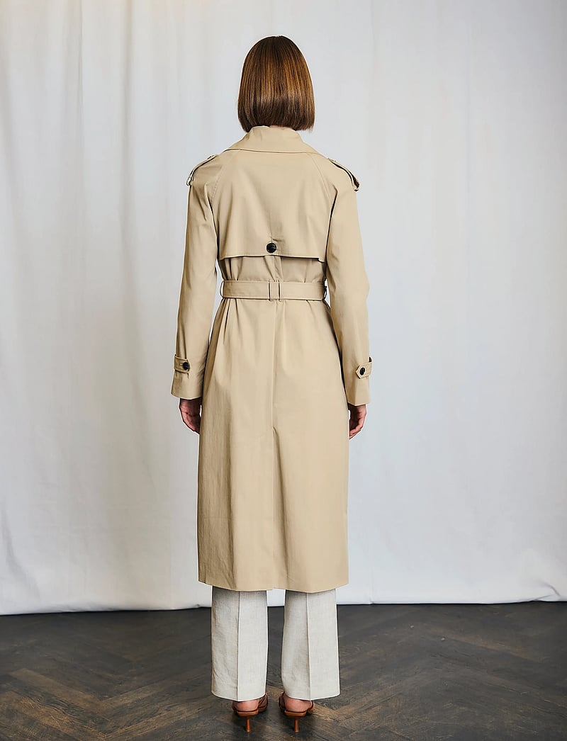 Bruun & Stengade - BS Benenike Coat - vihmamantlid - beige - 3