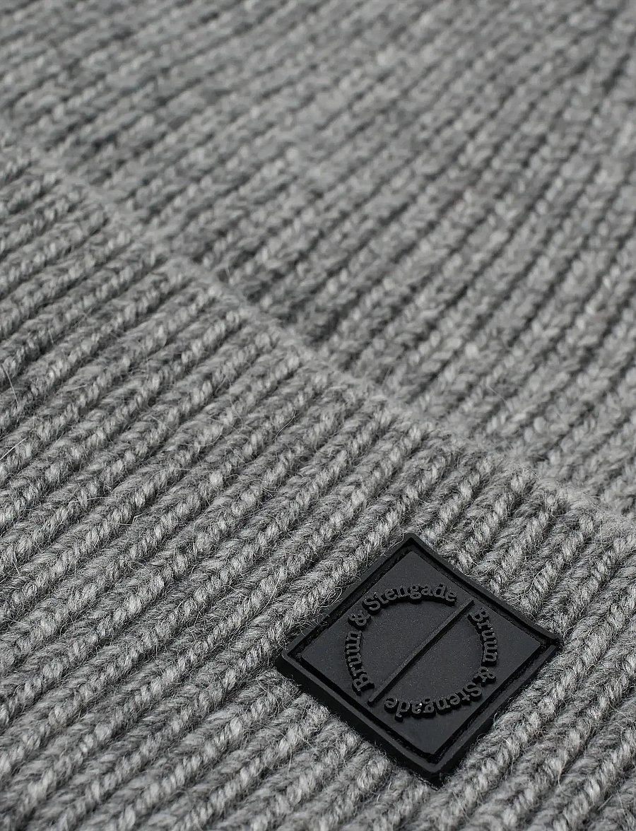 Bruun & Stengade - BS Moses Beanie - kollektionen - grey - 1