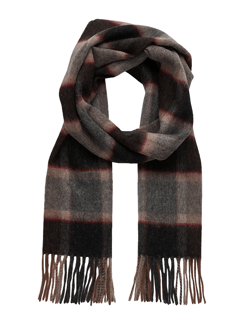 Bruun & Stengade - BS Bue Scarf - winterschals - brown - 0