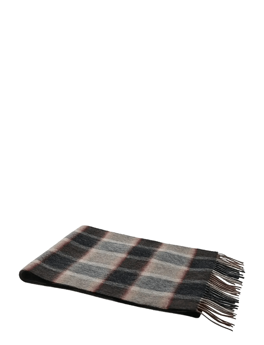Bruun & Stengade - BS Bue Scarf - talvesallid - brown - 2