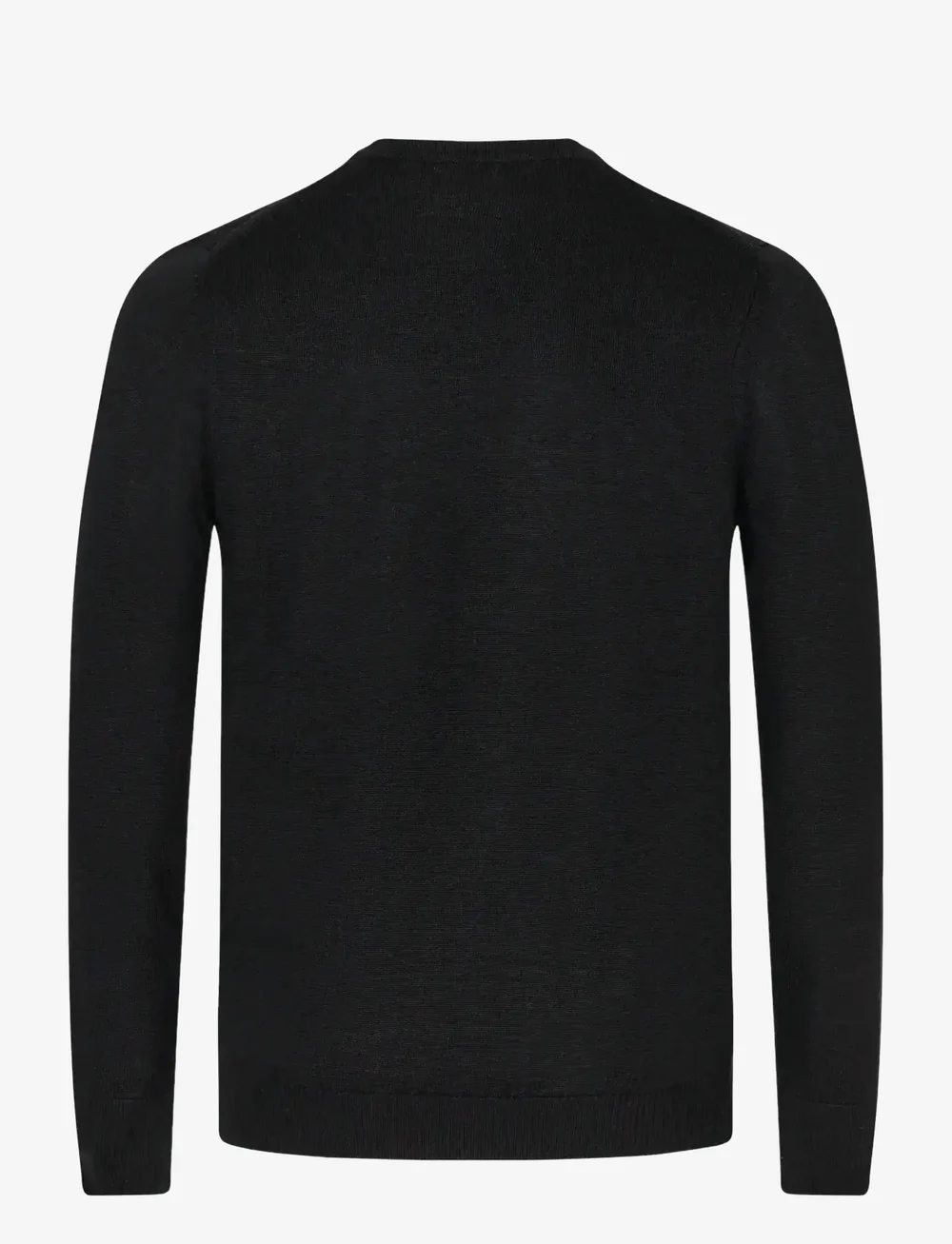 Bruun & Stengade - BS Jupiter Regular Fit Knitwear - Ümmarguse kaelusega kudumid - black - 2