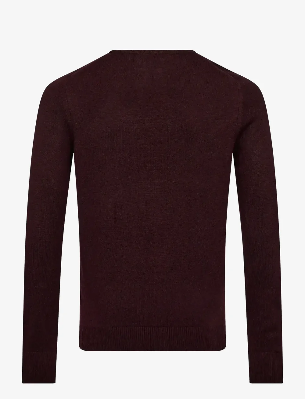 Bruun & Stengade - BS Jupiter Regular Fit Knitwear - megztiniai su apvalia apykakle - bordeaux - 2