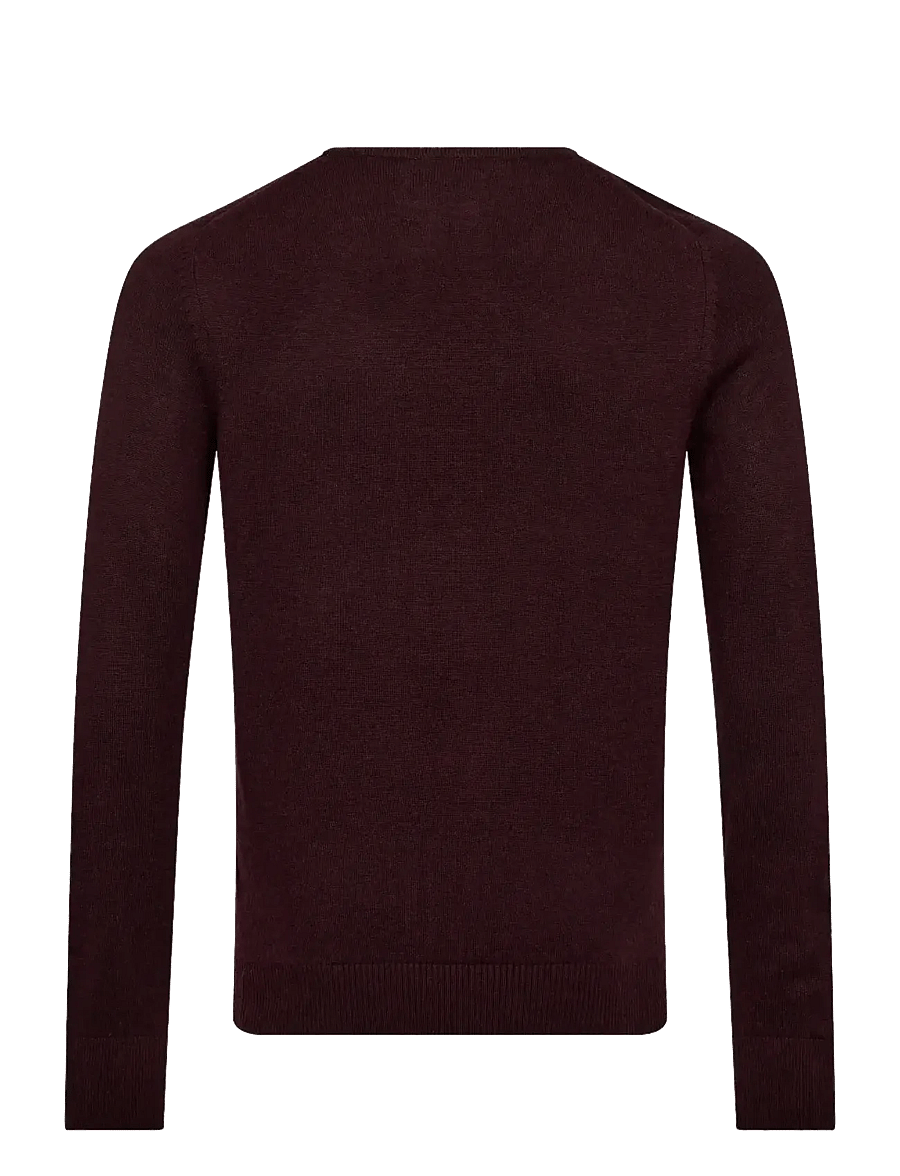 Bruun & Stengade - BS Jupiter Regular Fit Knitwear - ronde hals - bordeaux - 2
