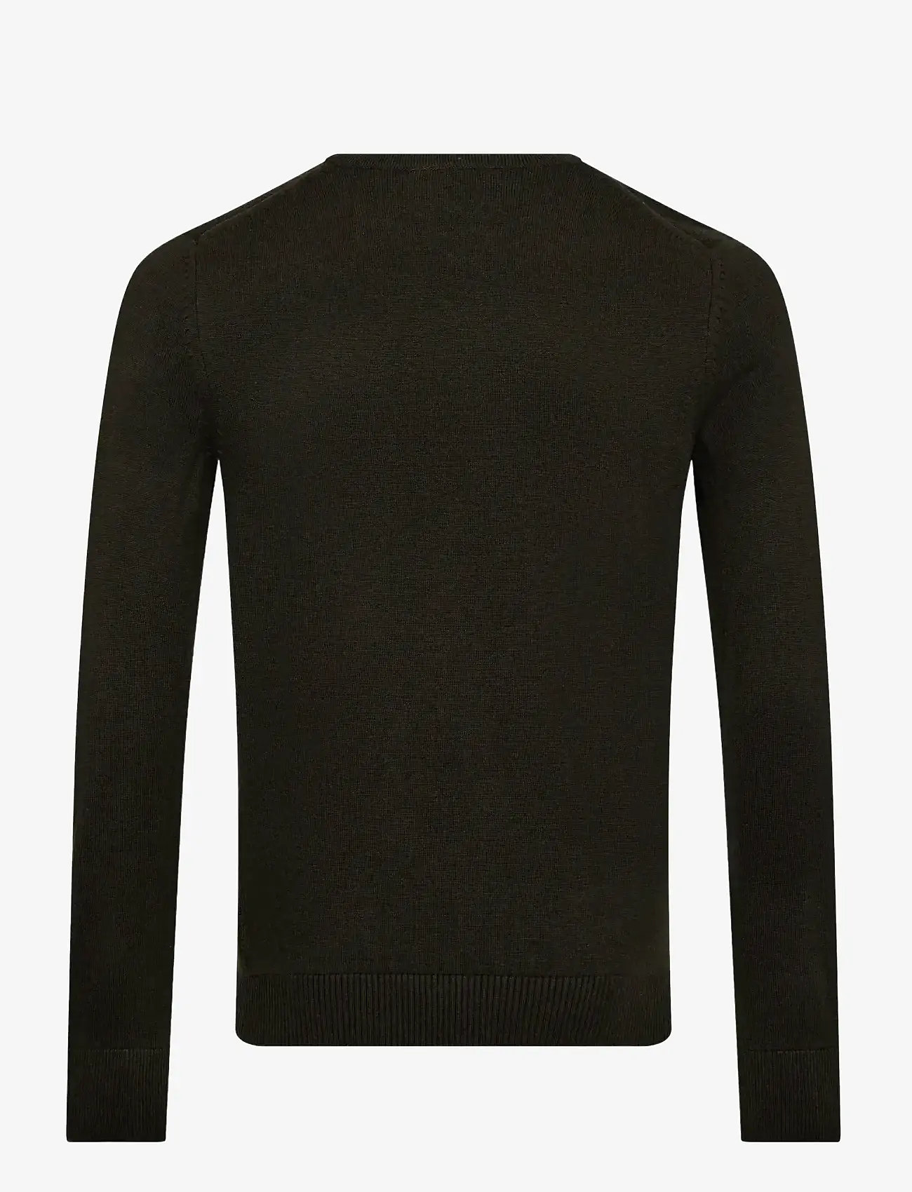 Bruun & Stengade - BS Jupiter Regular Fit Knitwear - Ümmarguse kaelusega kudumid - green - 2