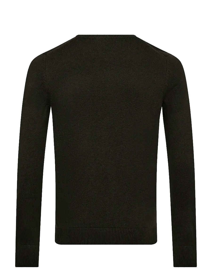 Bruun & Stengade - BS Jupiter Regular Fit Knitwear - rundhalsad - green - 2