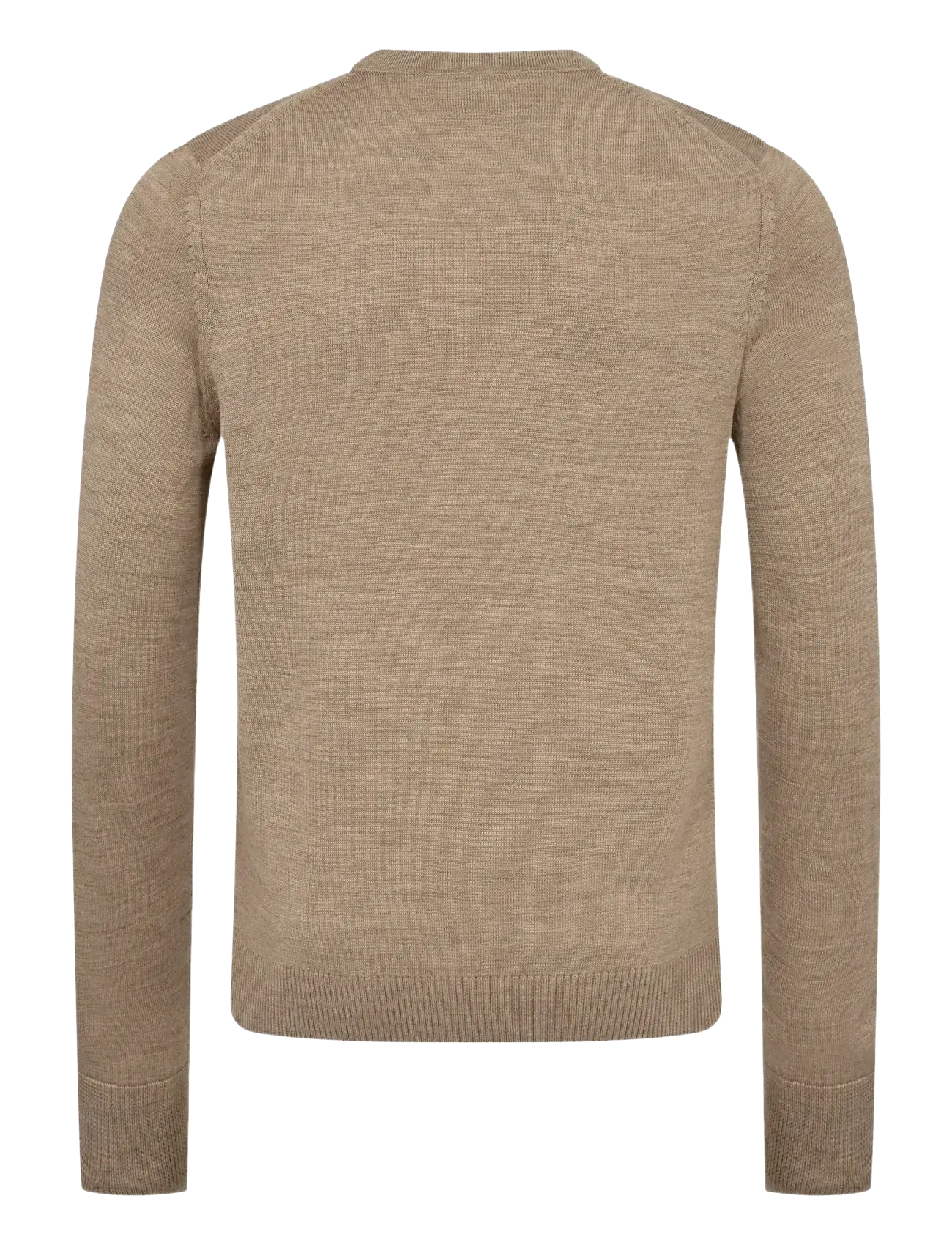 Bruun & Stengade - BS Jupiter Regular Fit Knitwear - round necks - light brown - 2