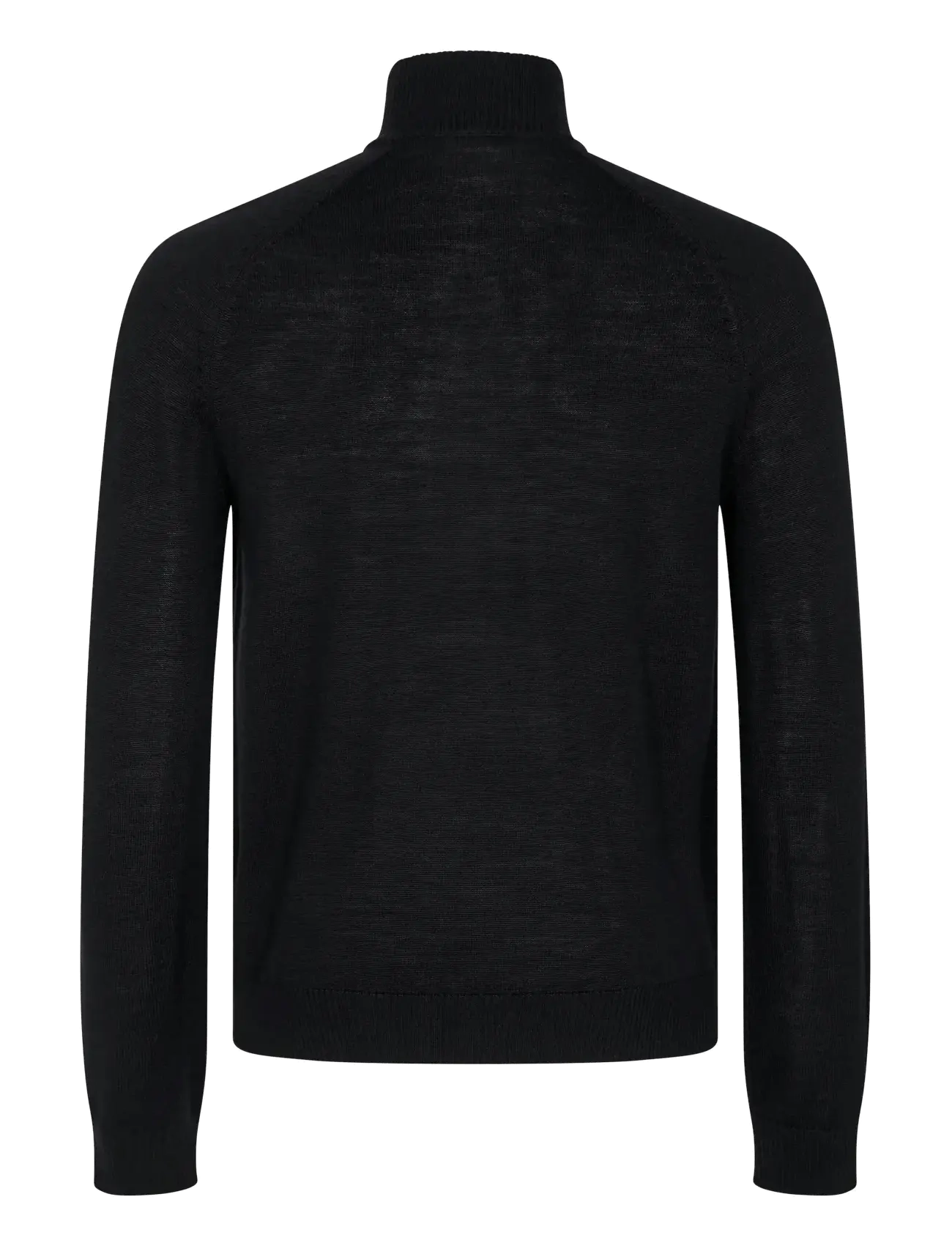 Bruun & Stengade - BS Pelle Regular Fit Knitwear - halfzip strik - black - 2