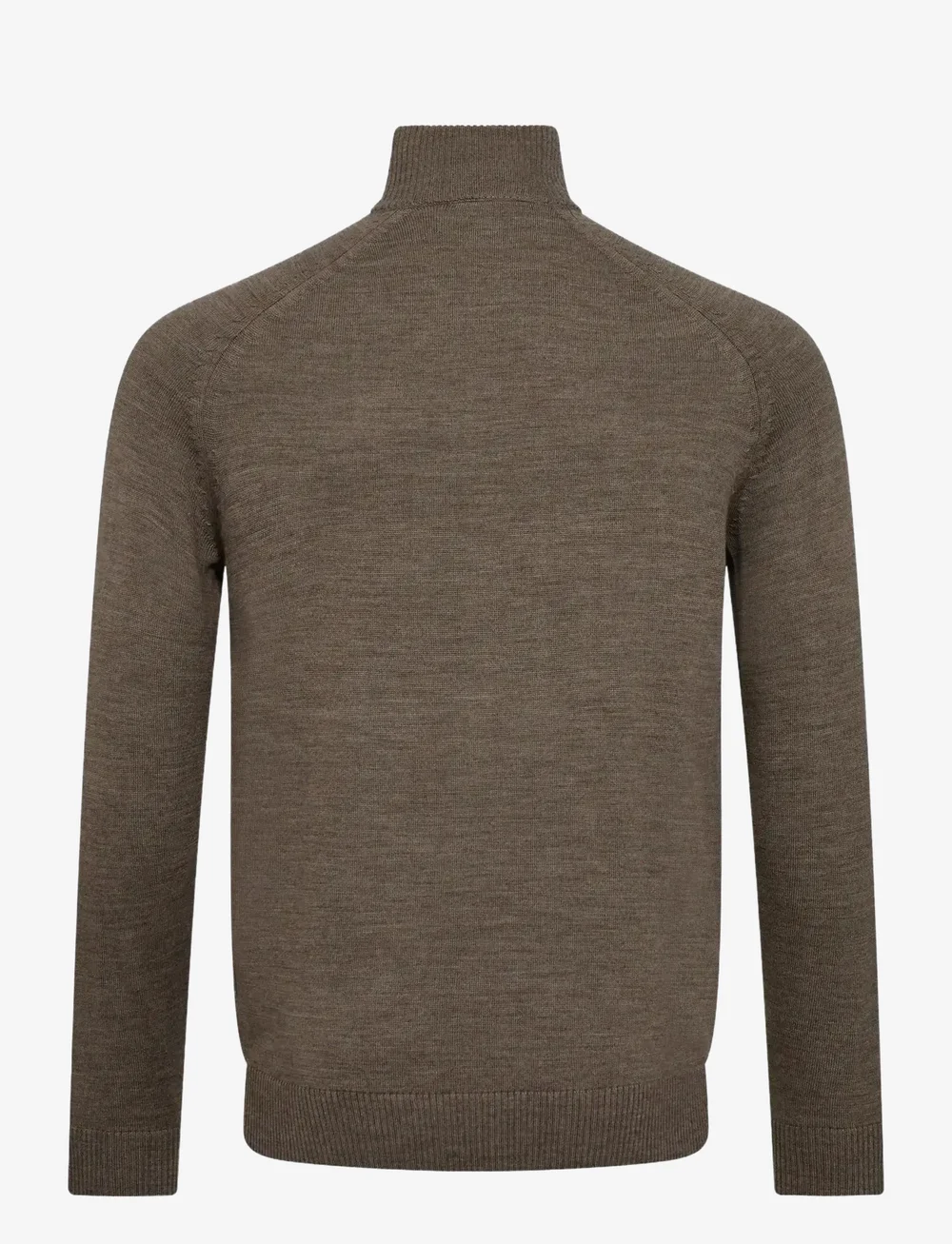 Bruun & Stengade - BS Pelle Regular Fit Knitwear - half zip-tröjor - brown - 2