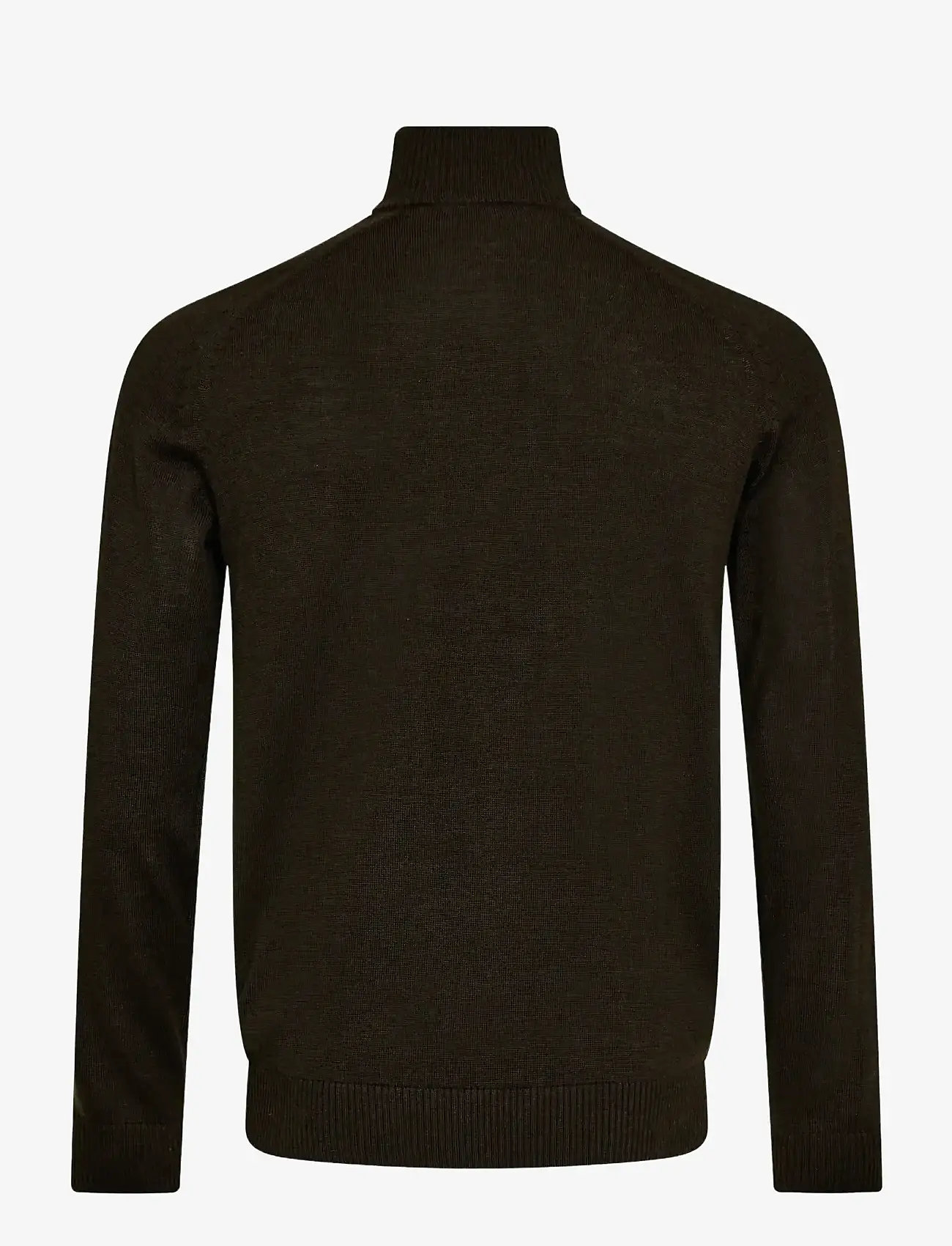 Bruun & Stengade - BS Pelle Regular Fit Knitwear - halfzip strik - green - 2