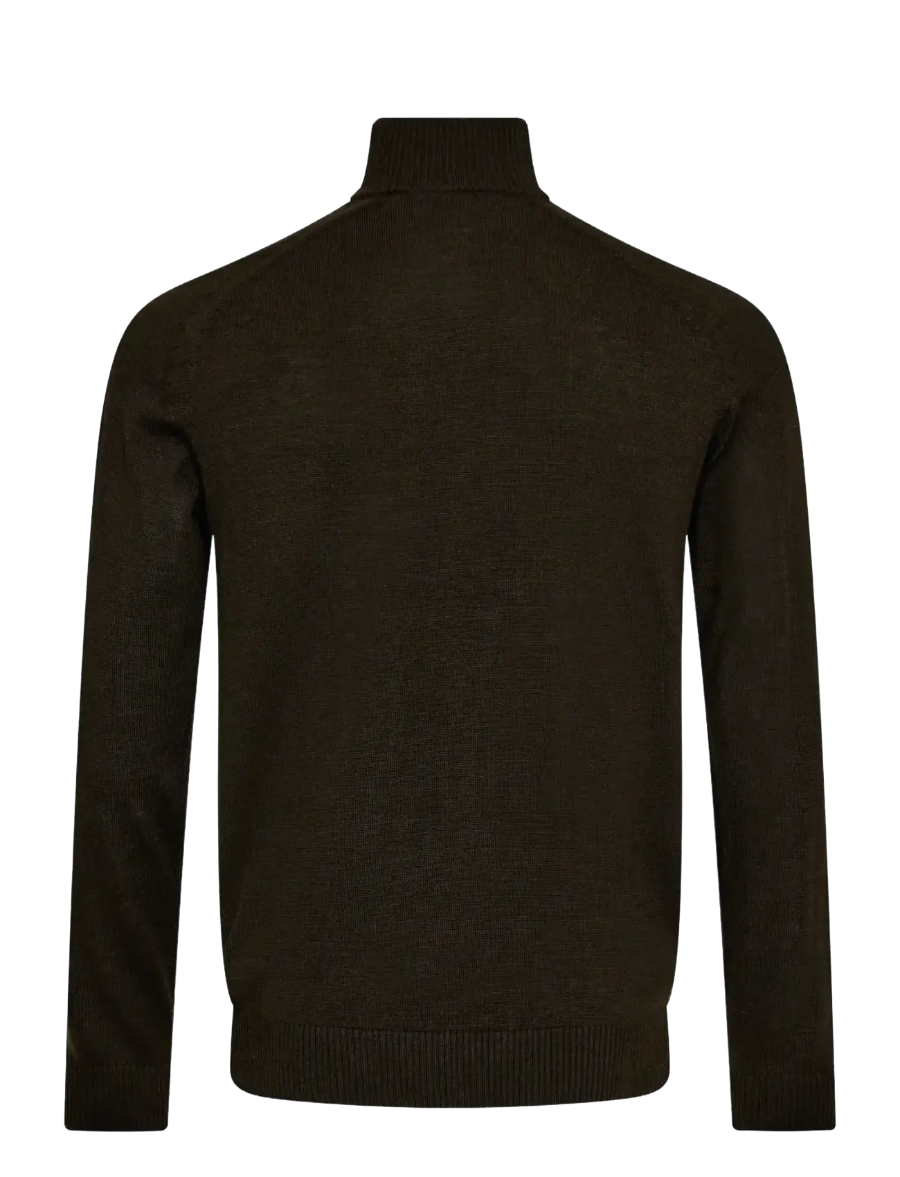 Bruun & Stengade - BS Pelle Regular Fit Knitwear - pullover mit halbem reißverschluss - green - 2