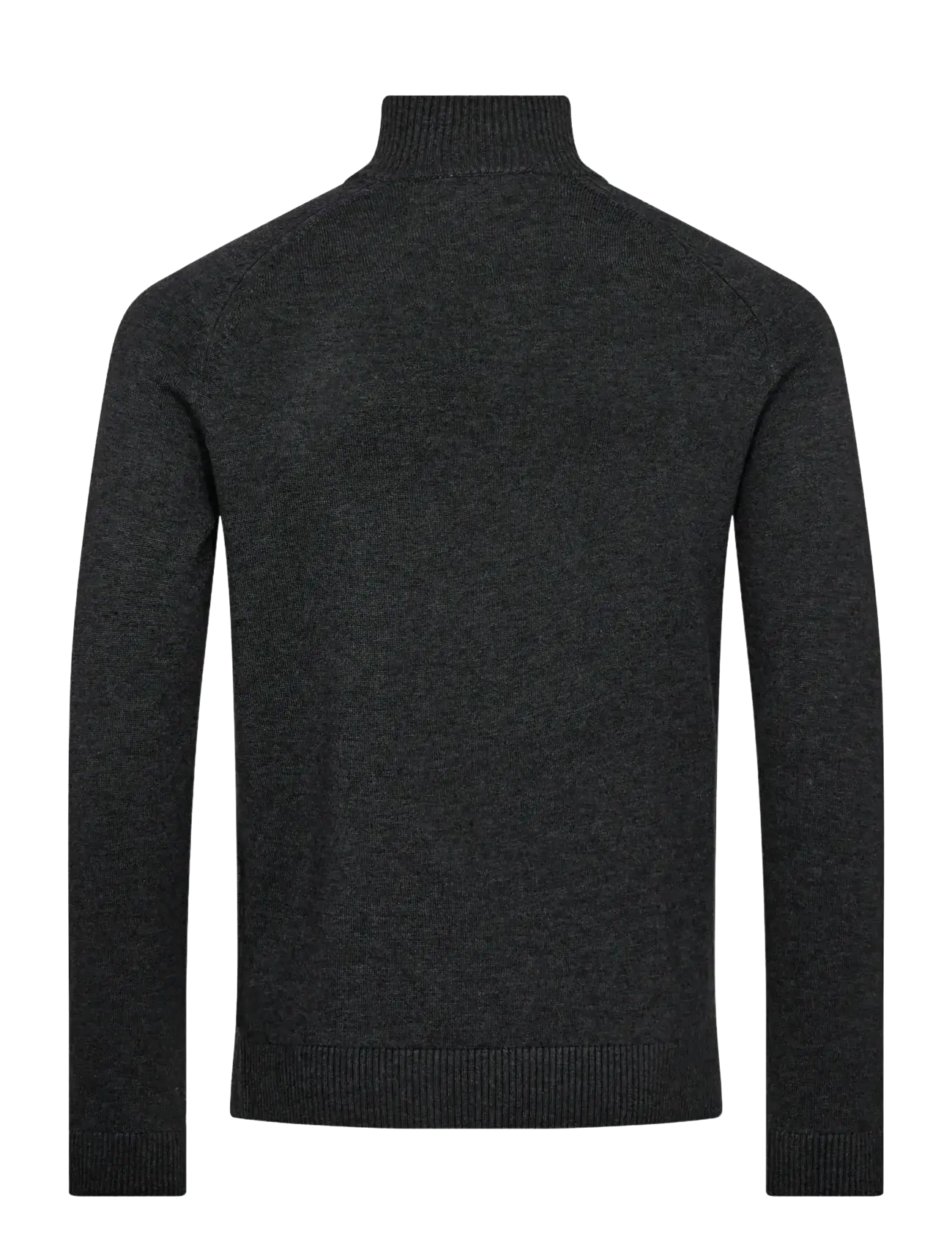 Bruun & Stengade - BS Pelle Regular Fit Knitwear - pullover mit halbem reißverschluss - grey - 2