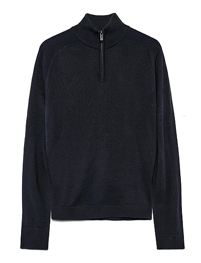 Bs Pelle Regular Fit Knitwear - Half Zip-TrøJer