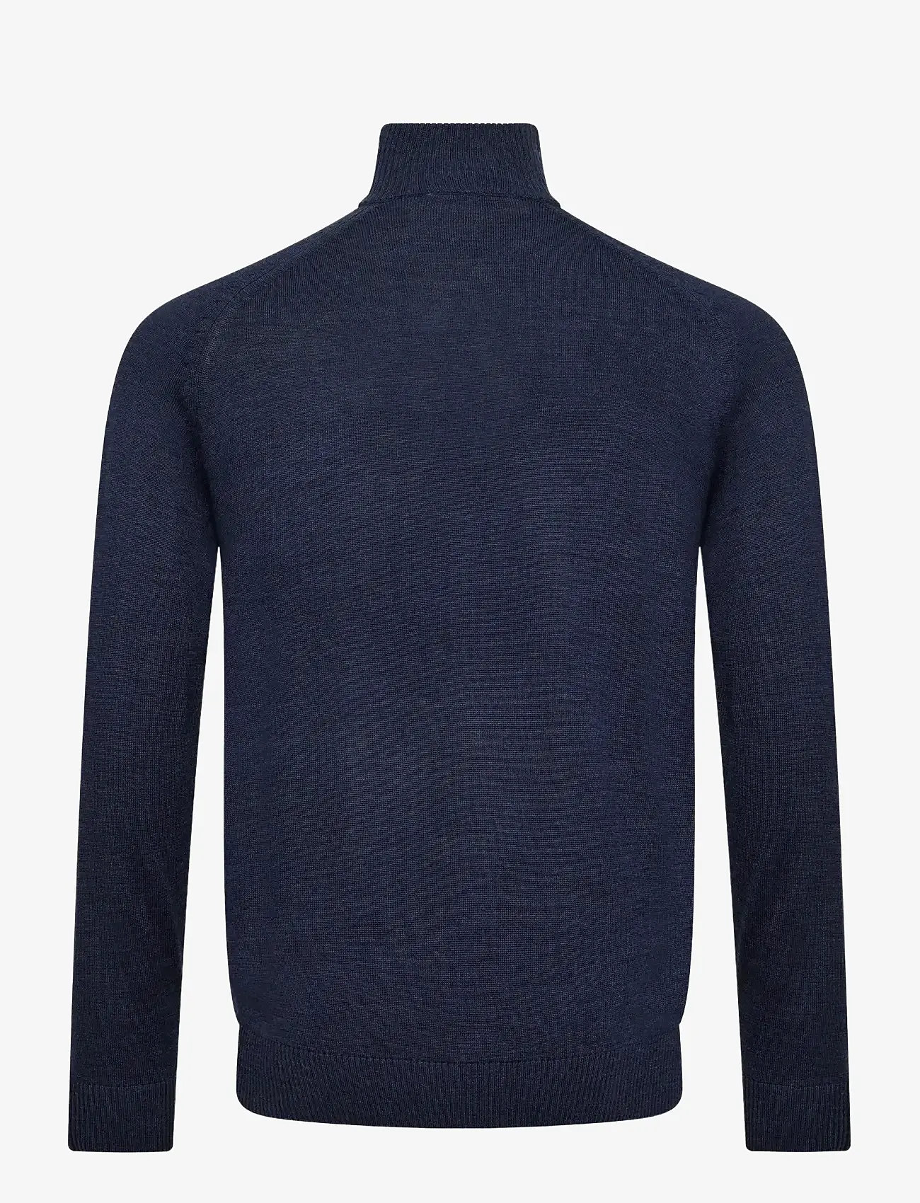 Bruun & Stengade - BS Pelle Regular Fit Knitwear - pullover mit halbem reißverschluss - thunder - 2