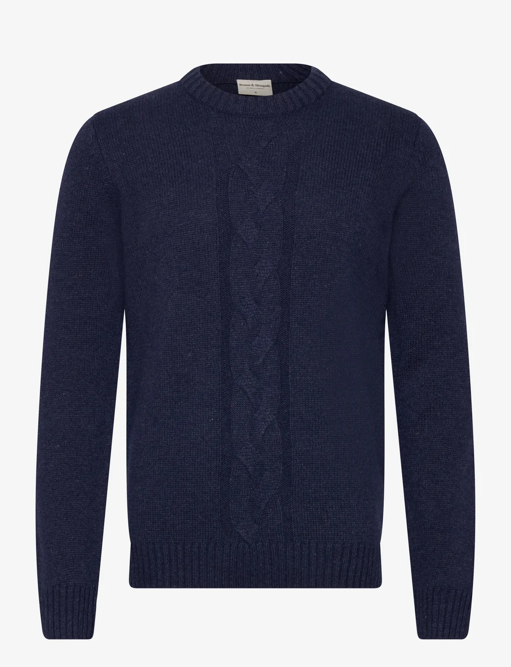 Bruun & Stengade - BS Tormod Regular Fit Knitwear - rund hals - thunder - 0