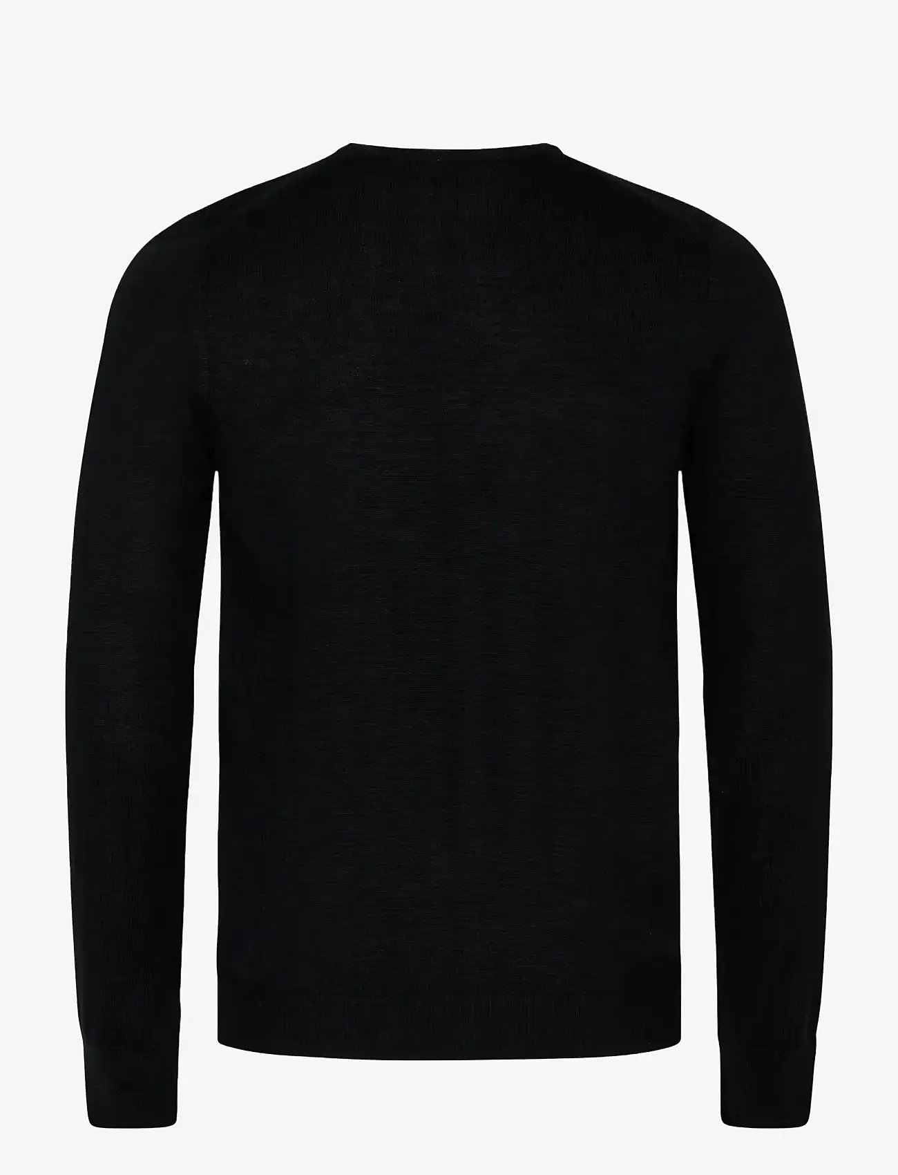 Bruun & Stengade - BS Uranus Regular Fit Knitwear - v-necks - black - 2
