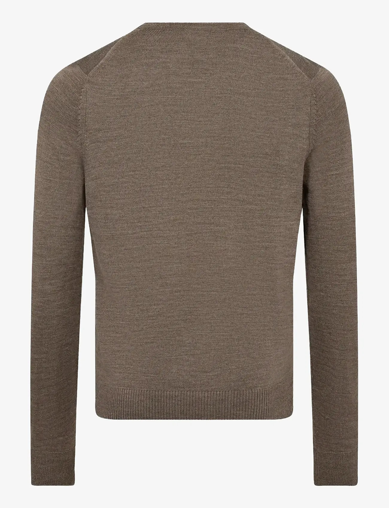 Bruun & Stengade - BS Uranus Regular Fit Knitwear - v-hals - brown - 2