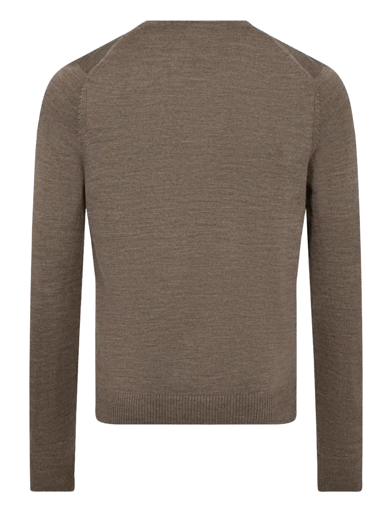 Bruun & Stengade - BS Uranus Regular Fit Knitwear - v-ausschnitt - brown - 2
