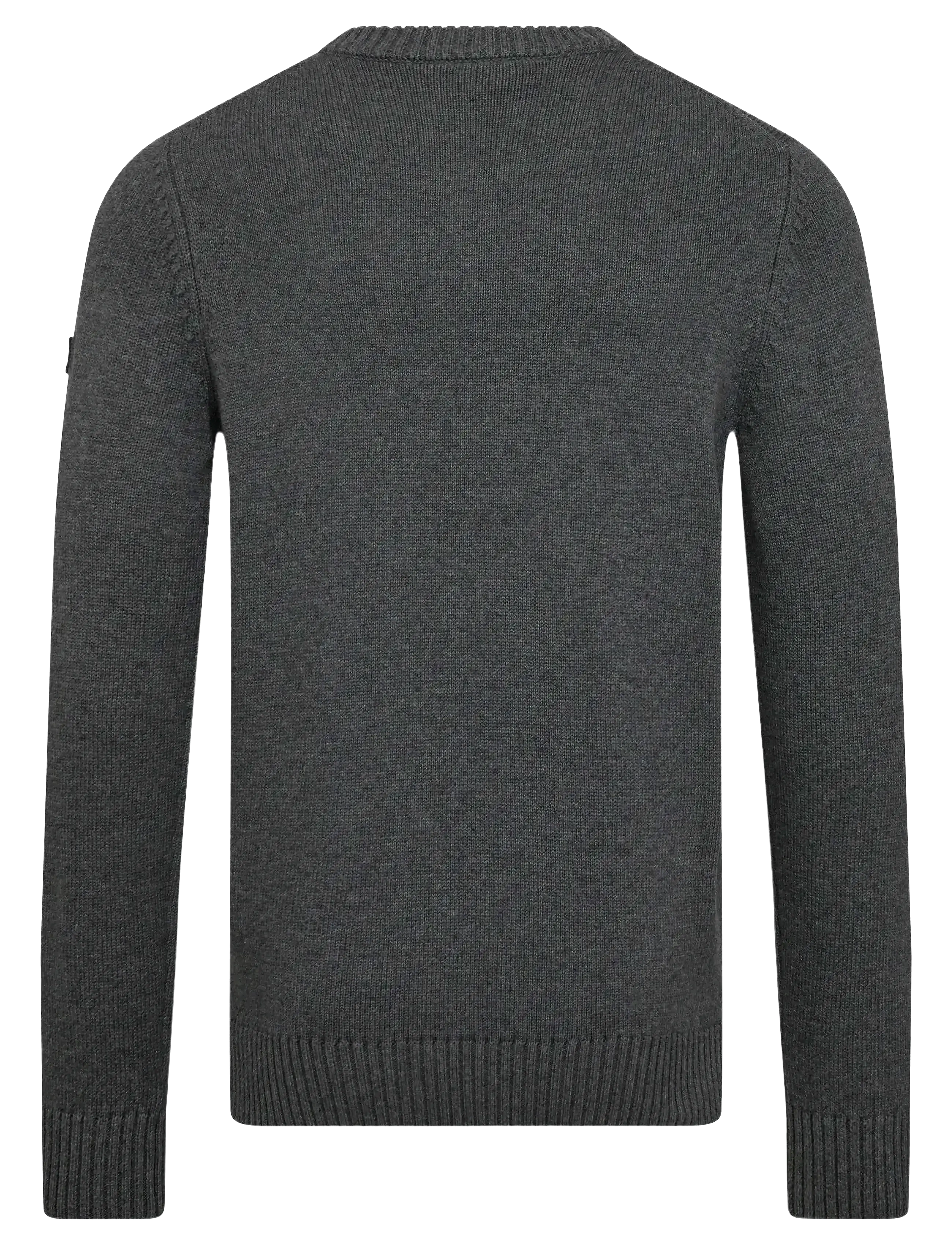 Bruun & Stengade - BS Thorstein Regular Fit Knitwear - rundhalsad - grey - 2
