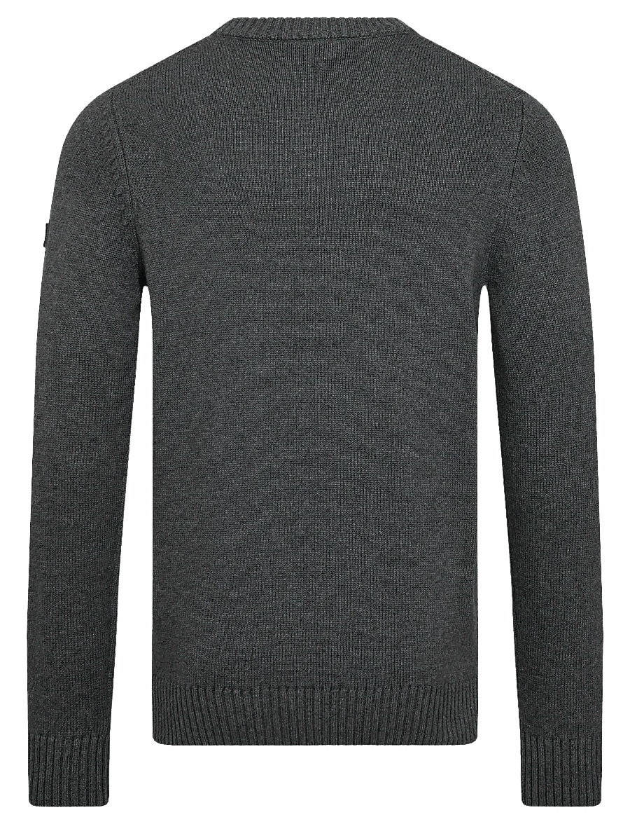Bruun & Stengade - BS Thorstein Regular Fit Knitwear - rundhals - grey - 2
