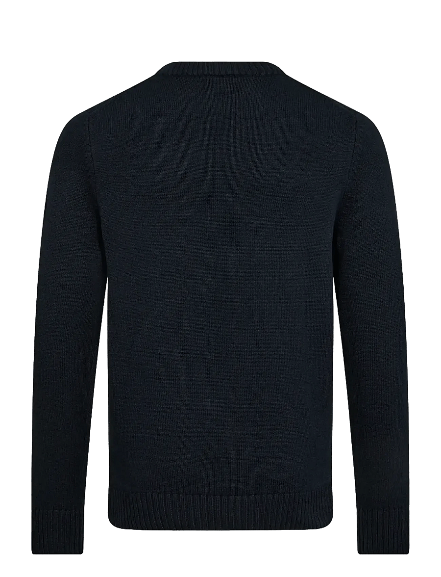 Bruun & Stengade - BS Thorstein Regular Fit Knitwear - round necks - navy - 2