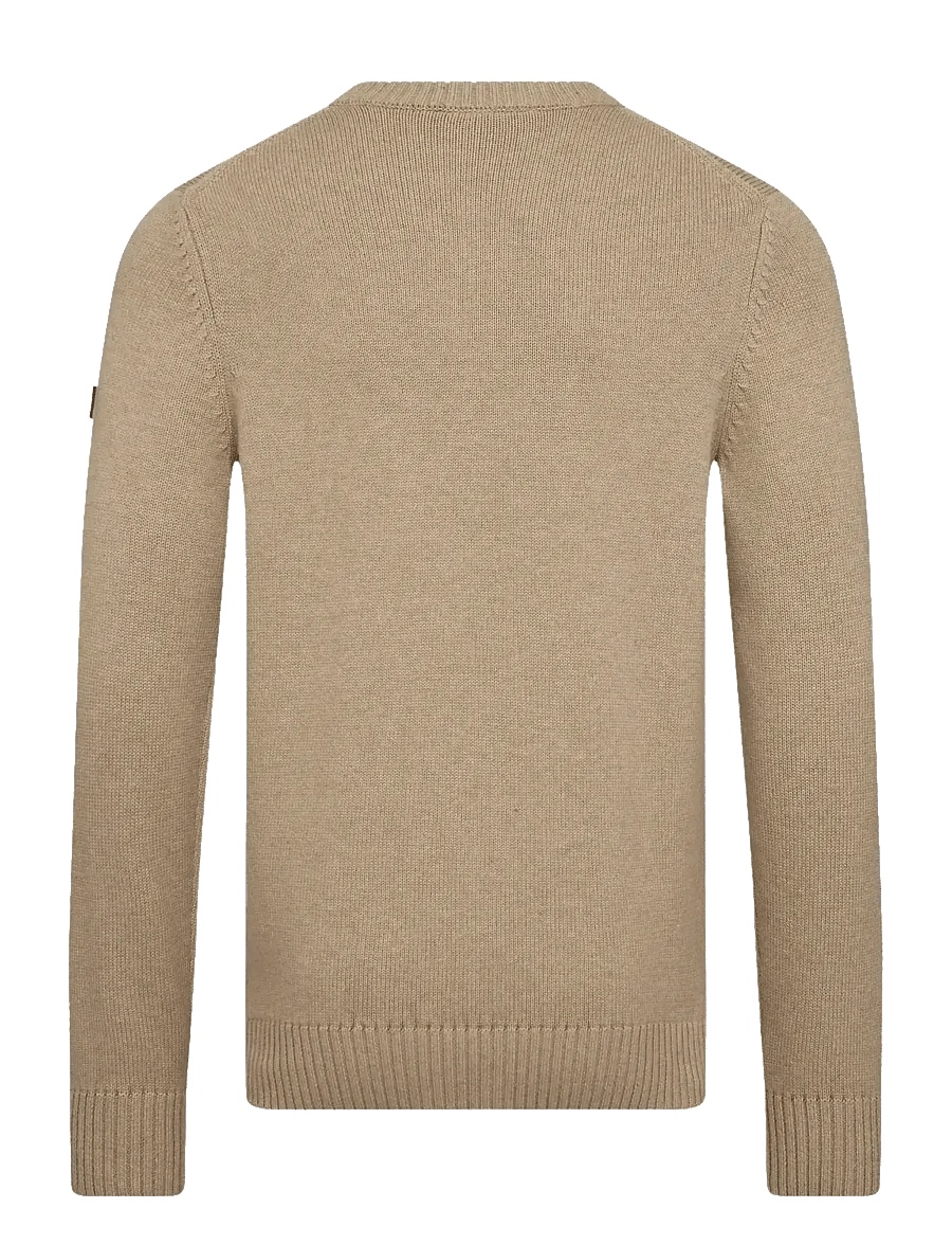 Bruun & Stengade - BS Thorstein Regular Fit Knitwear - rundhals - sand - 2