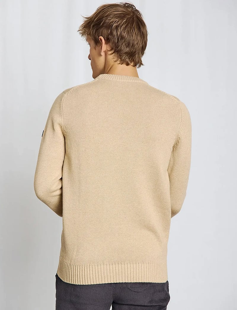 Bruun & Stengade - BS Thorstein Regular Fit Knitwear - rund hals - sand - 0