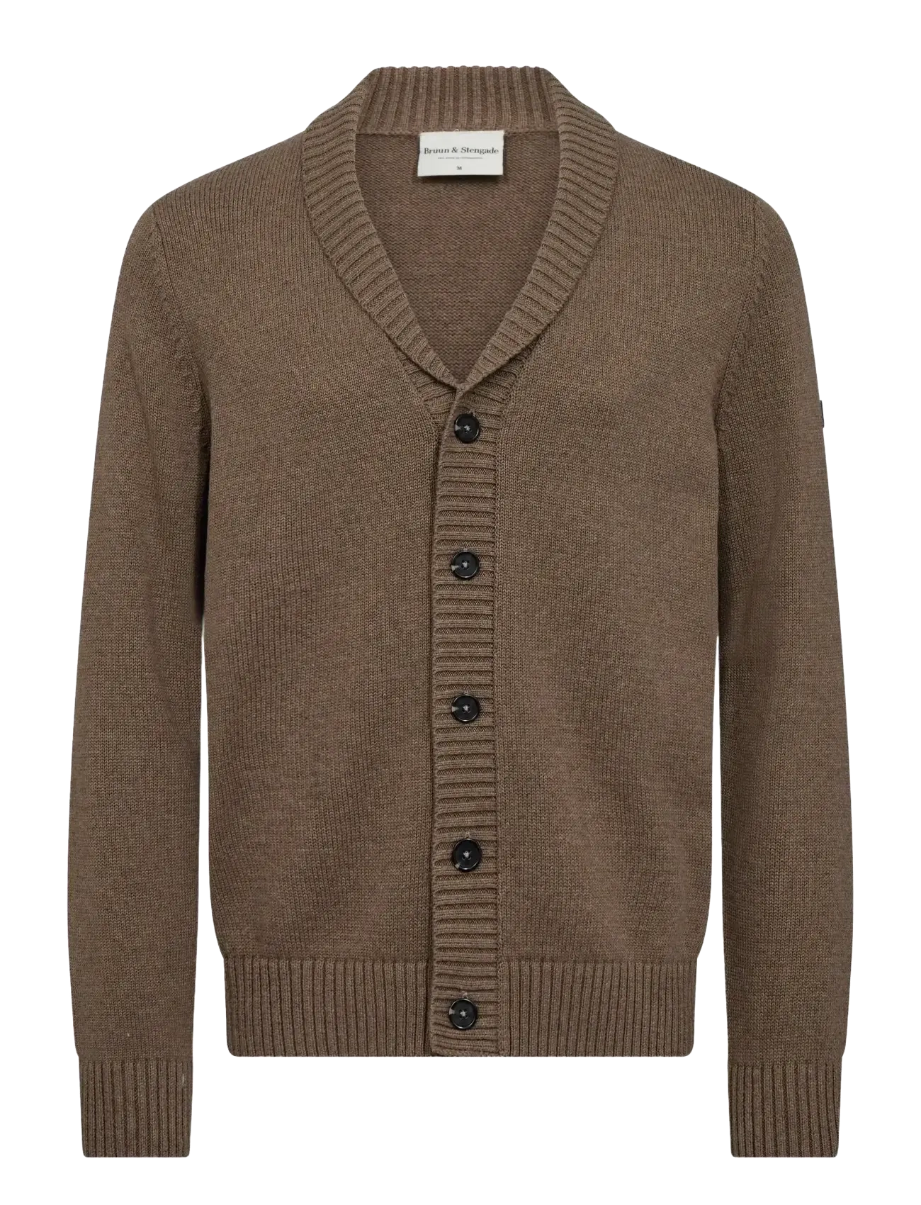 Bruun & Stengade - BS Bjarte Regular Fit Knitwear - brown - 1