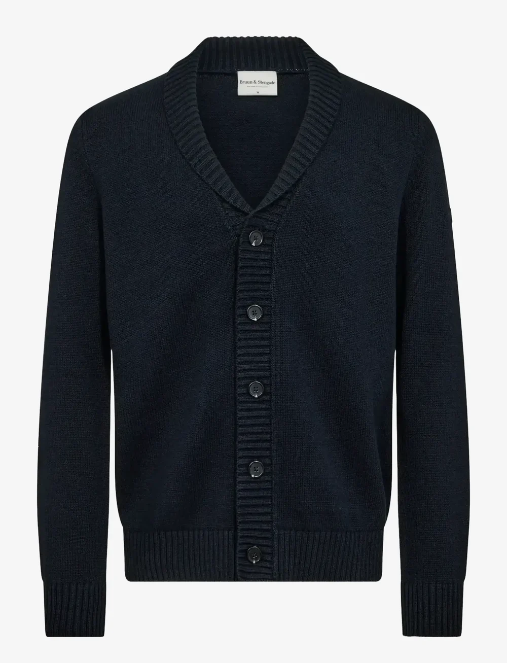 Bruun & Stengade - BS Bjarte Regular Fit Knitwear - cardigans - navy - 1