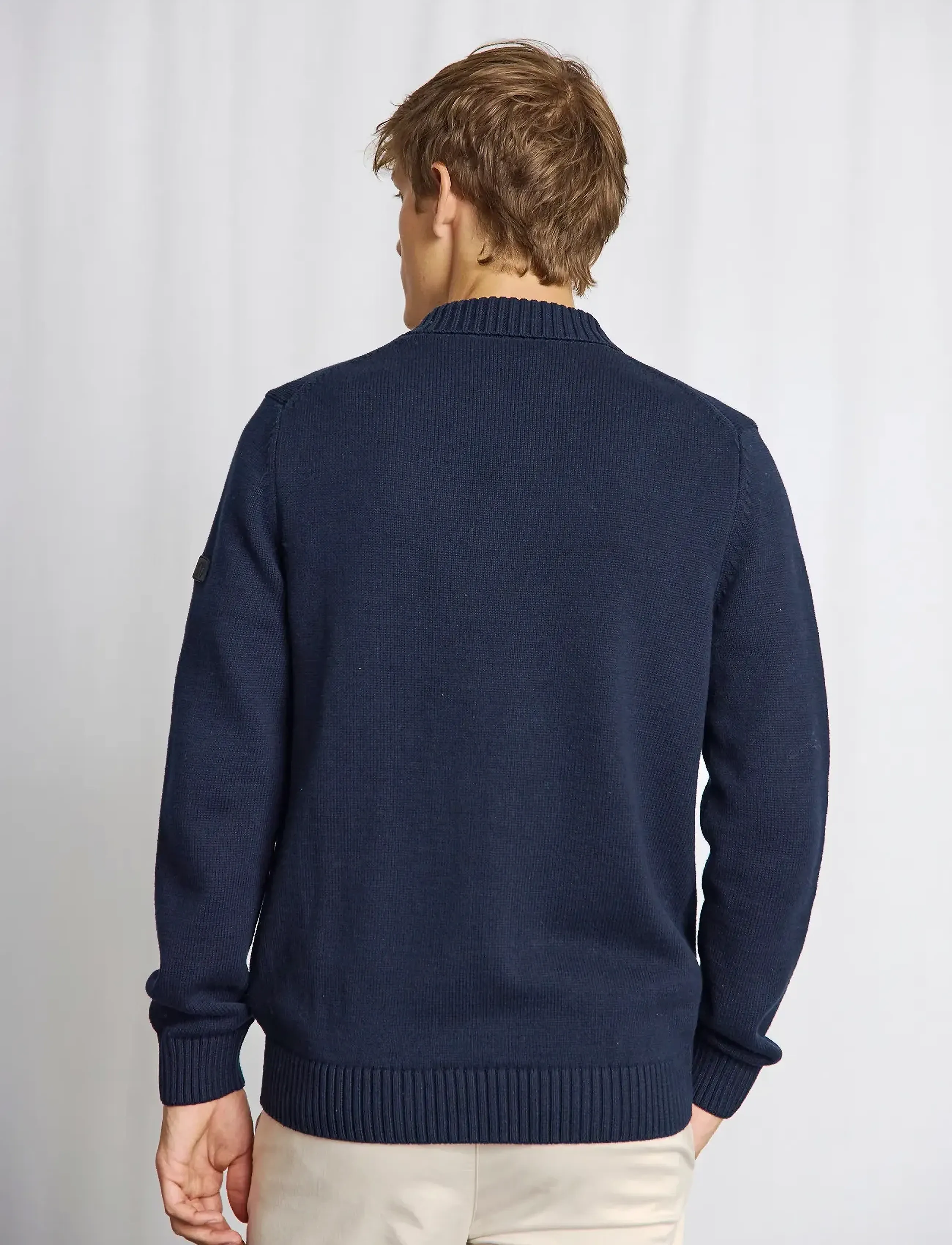 Bruun & Stengade - BS Bjarte Regular Fit Knitwear - navy - 3