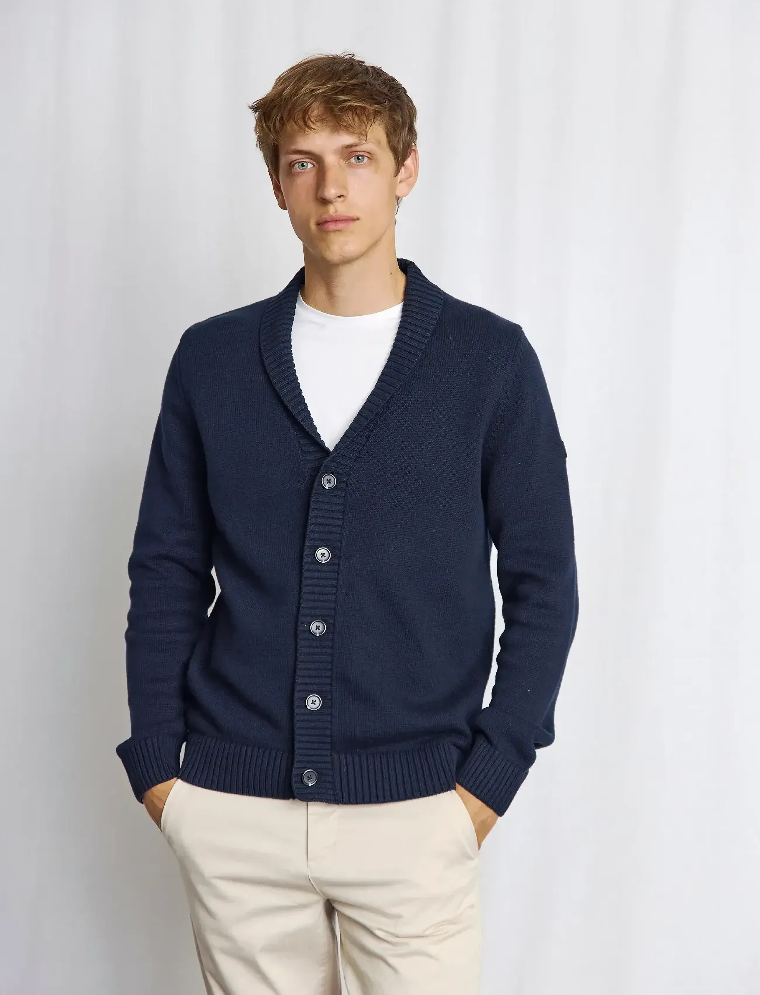 Bruun & Stengade - BS Bjarte Regular Fit Knitwear - navy - 5