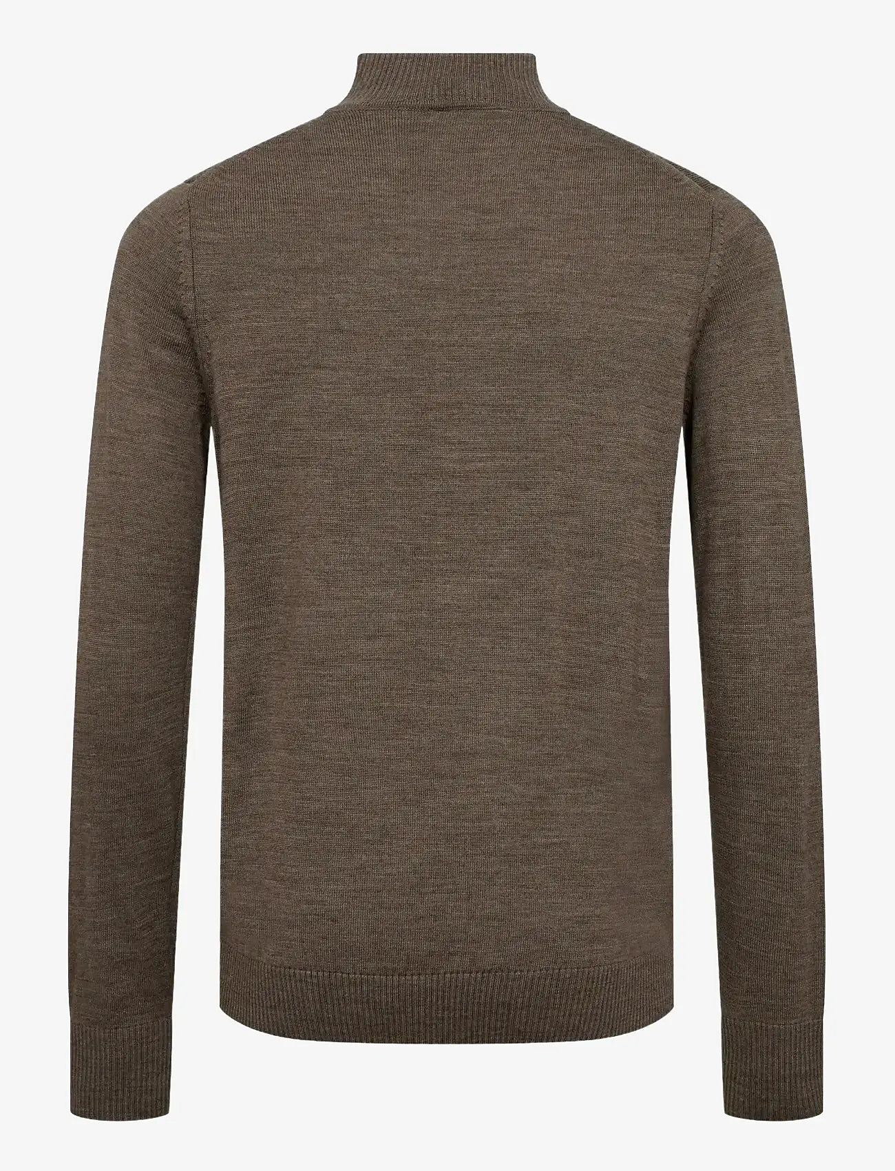 Bruun & Stengade - BS Froder Regular Fit Knitwear - rullekraver - brown - 1