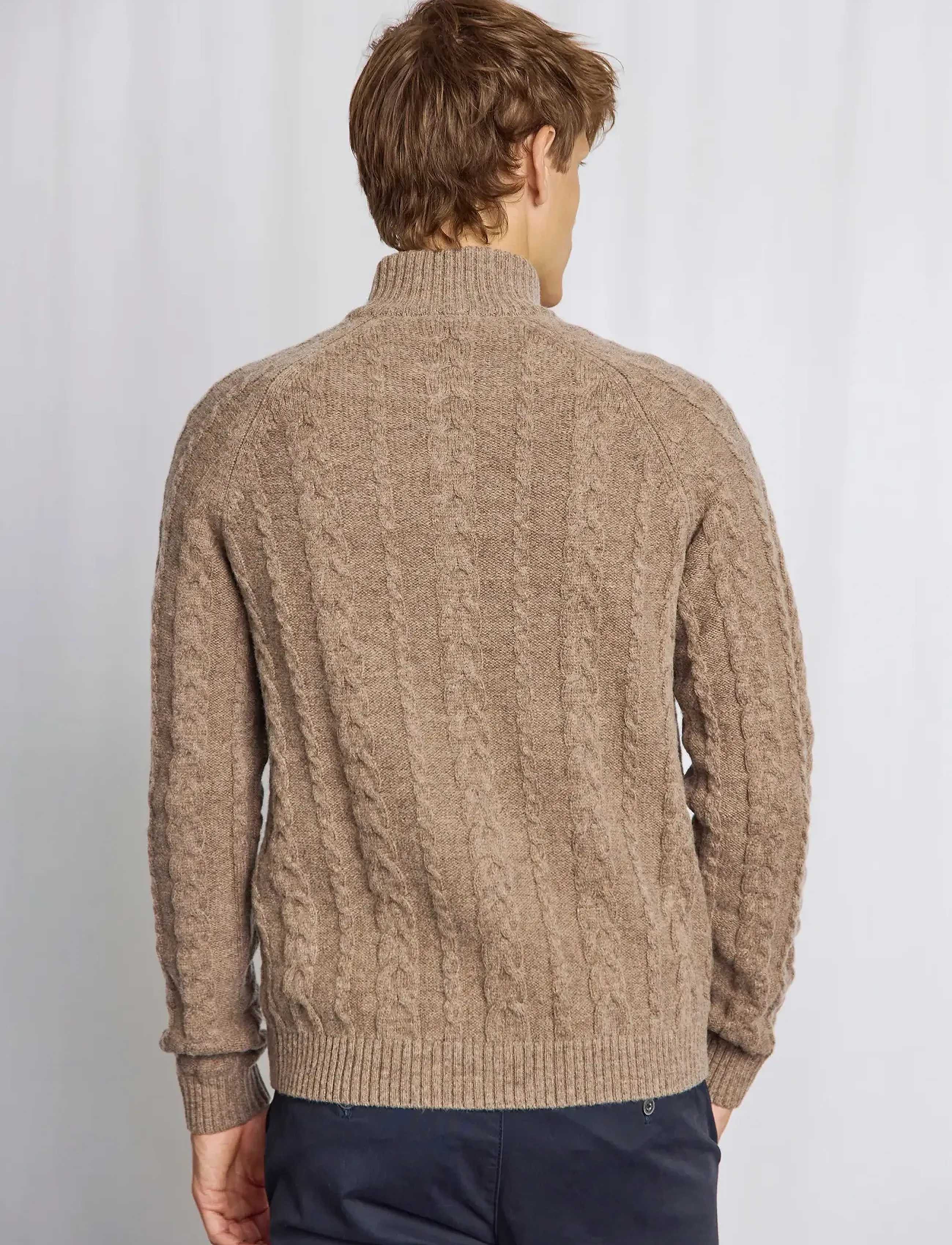 Bruun & Stengade - BS Askel Regular Fit Knitwear - män - brown - 4