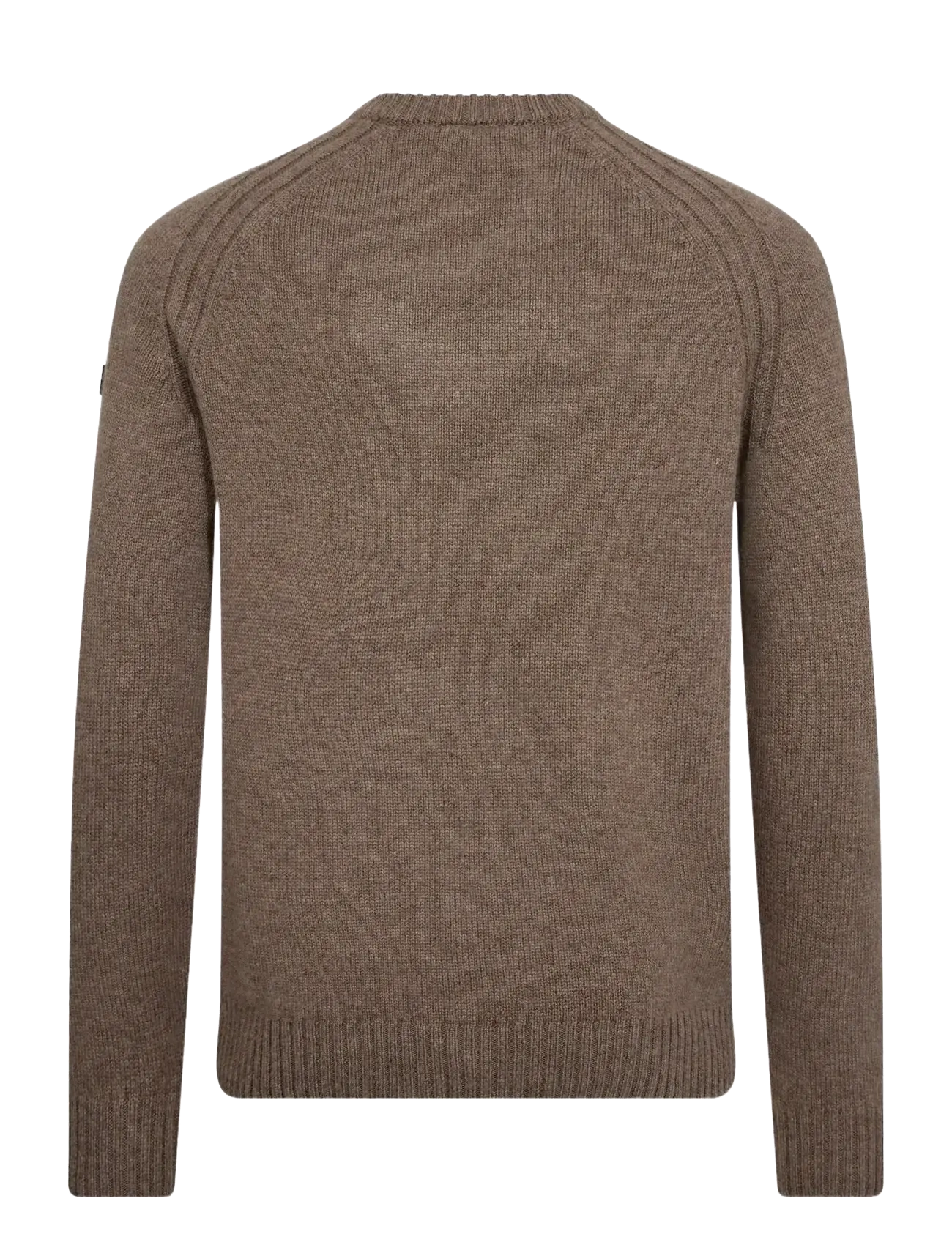 Bruun & Stengade - BS Baldor Regular Fit Knitwear - rundhalsad - brown - 2