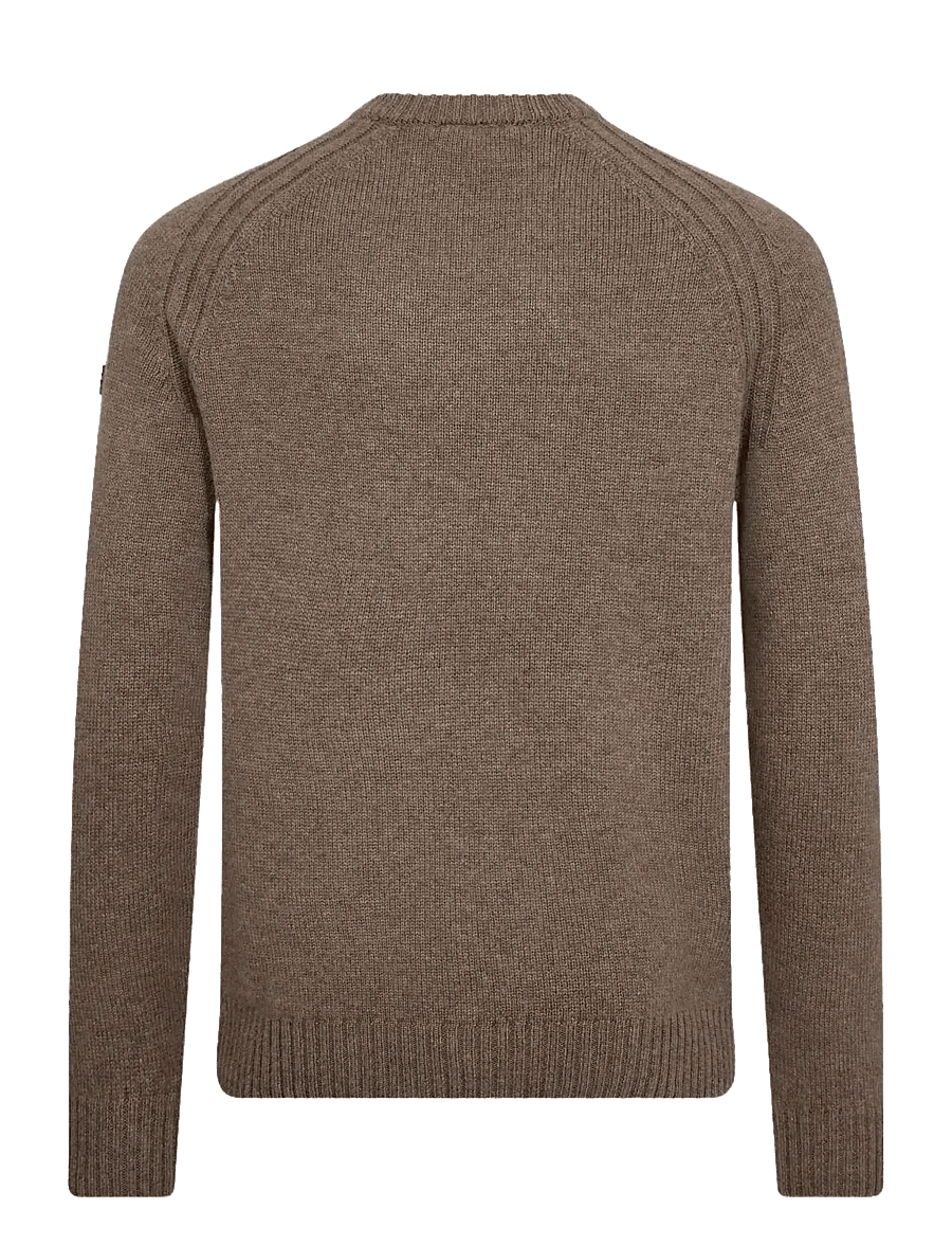 Bruun & Stengade - BS Baldor Regular Fit Knitwear - rundhals - brown - 2