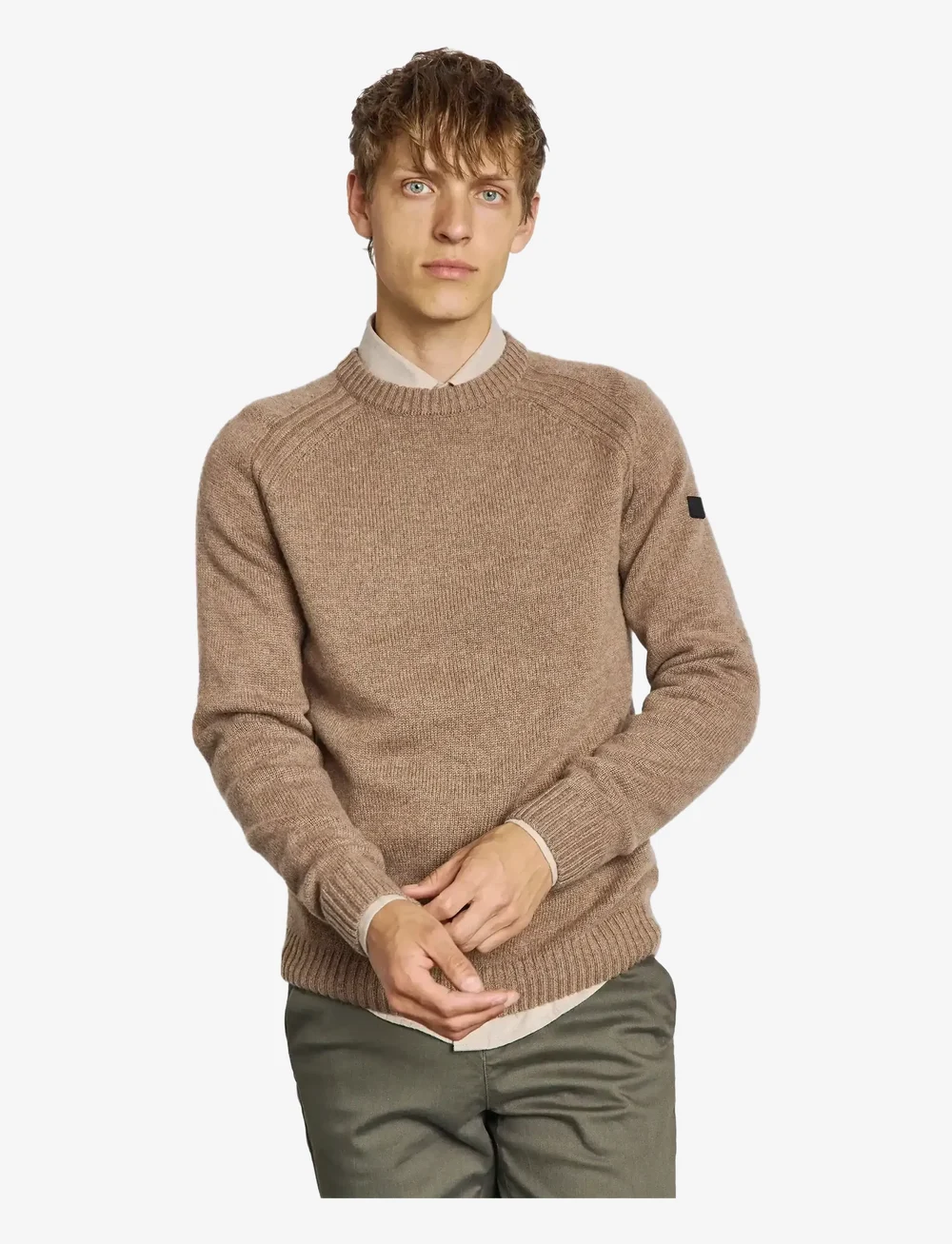 Bruun & Stengade - BS Baldor Regular Fit Knitwear - rund hals - brown - 3