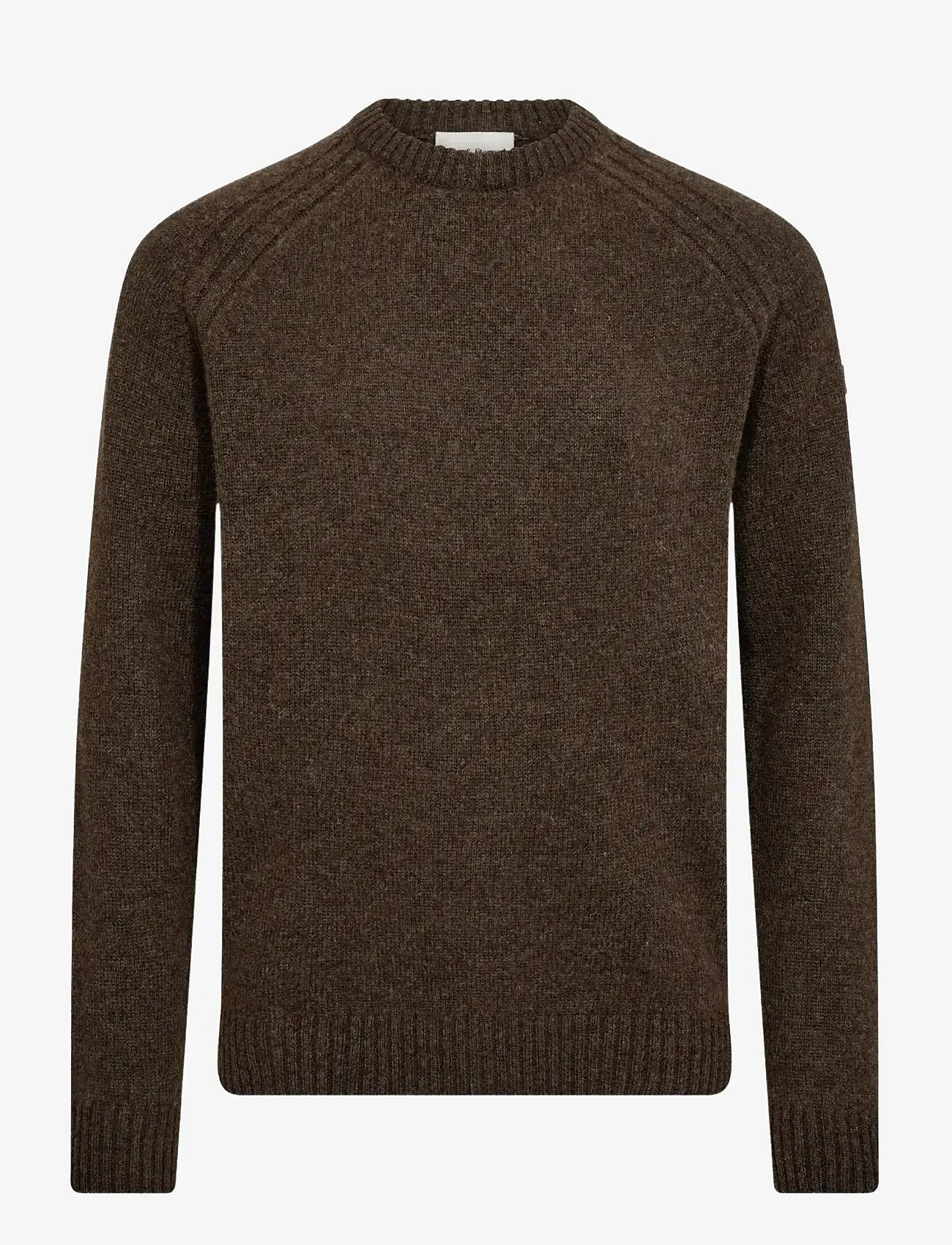 Bruun & Stengade - BS Baldor Regular Fit Knitwear - rundhalsad - forest - 1
