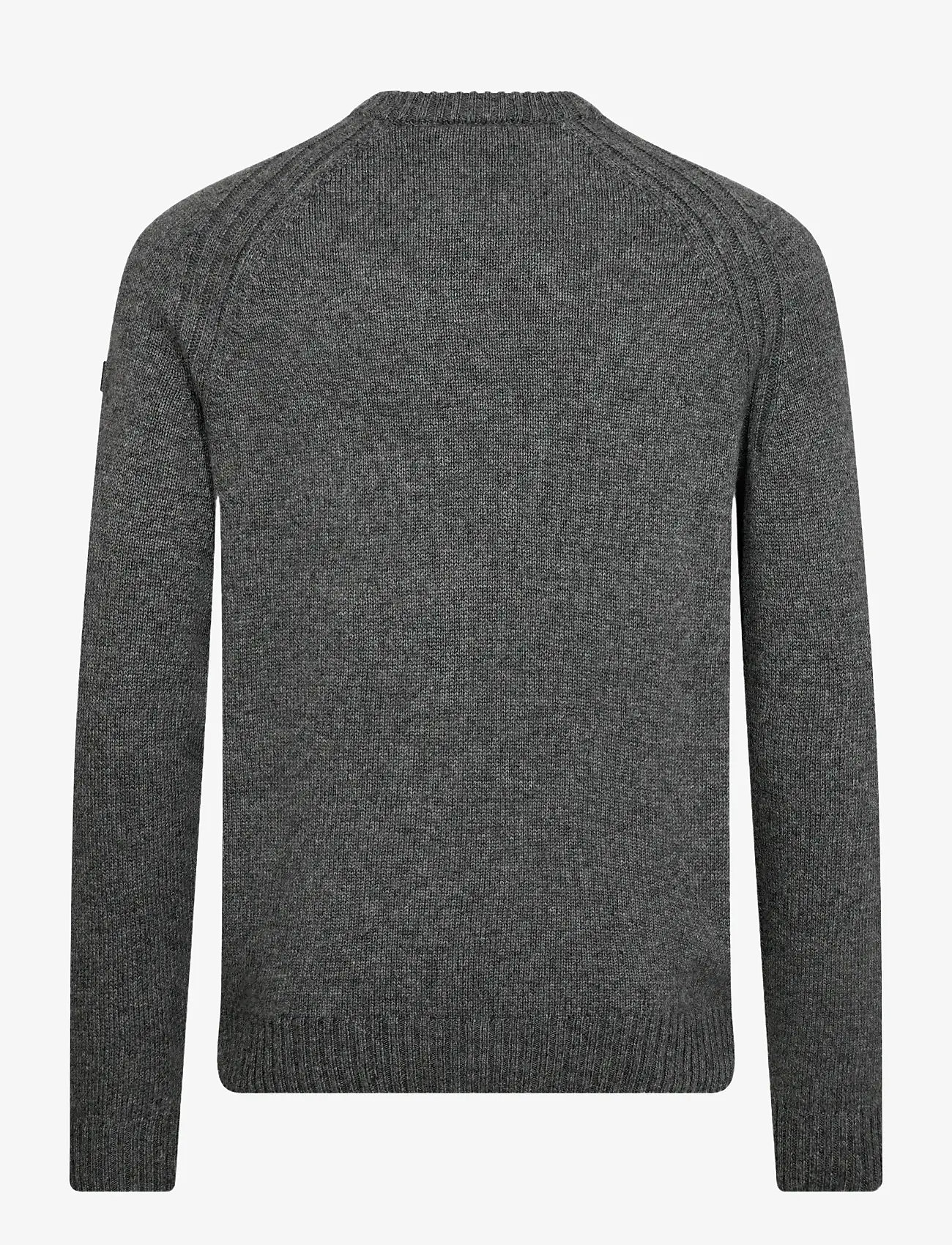 Bruun & Stengade - BS Baldor Regular Fit Knitwear - rundhalsad - grey - 2