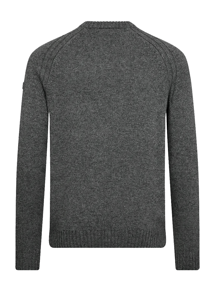 Bruun & Stengade - BS Baldor Regular Fit Knitwear - rundhals - grey - 2